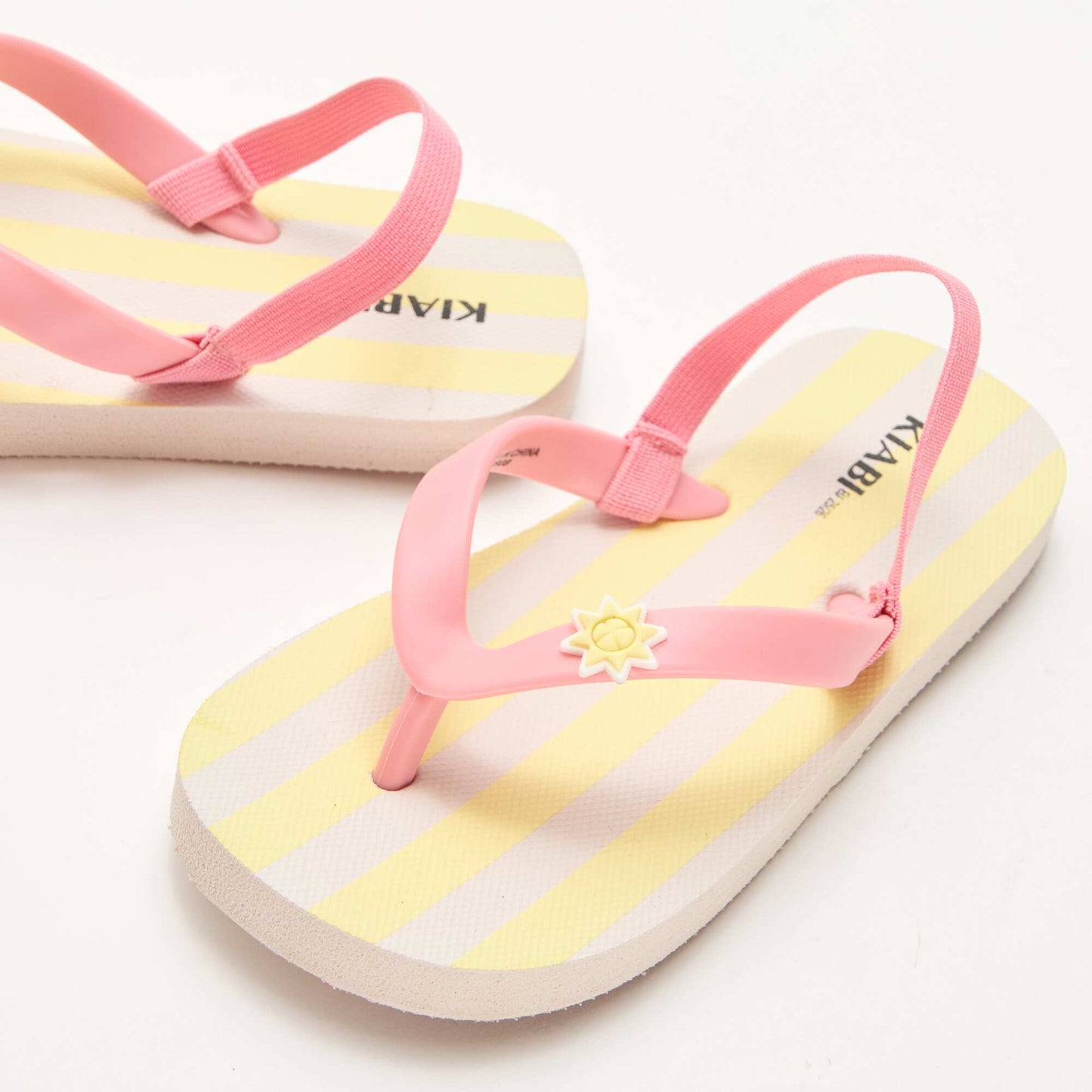 Tongs maternelle JAUNE