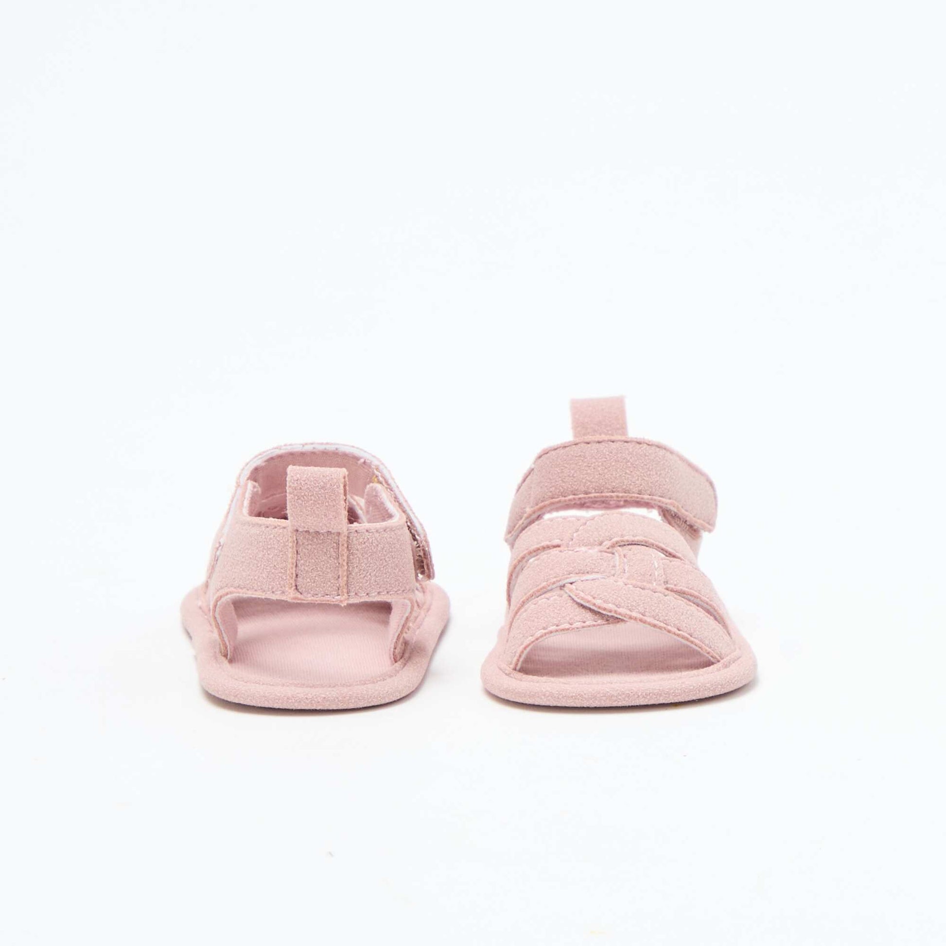 Sandales en tissu avec brides croisées ROSE