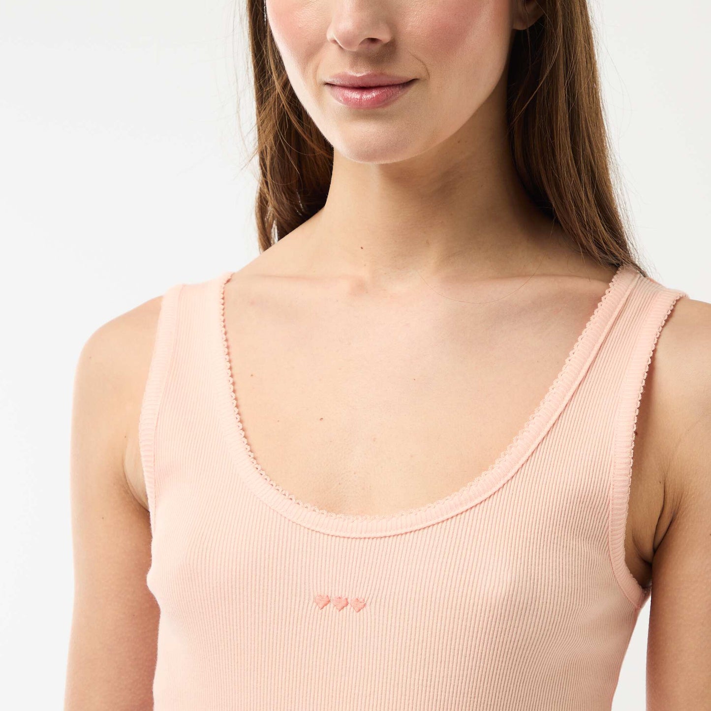 Ensemble pyjama court vichy - 2 pièces ORANGE