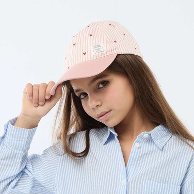 Casquette à motif réglable par scratch ROSE