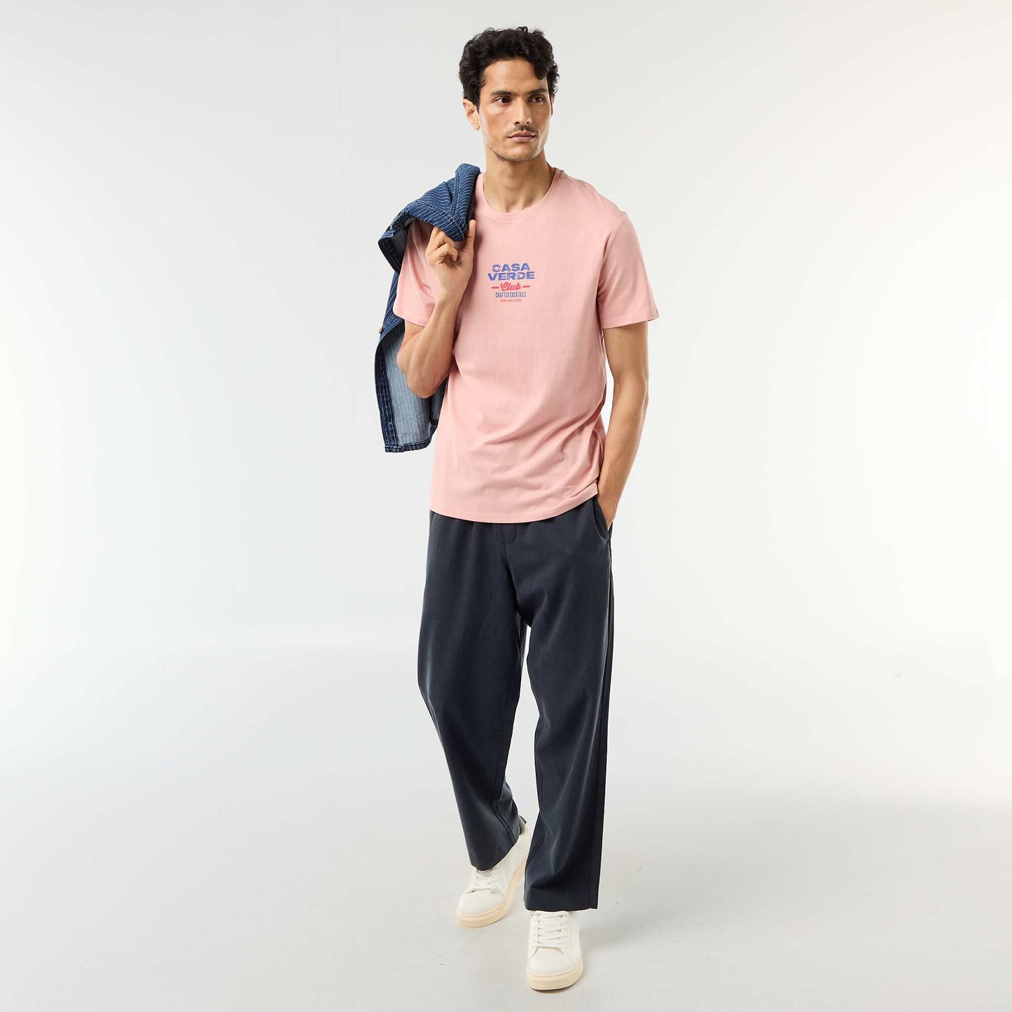 T-shirt imprimé fantaisie ROSE