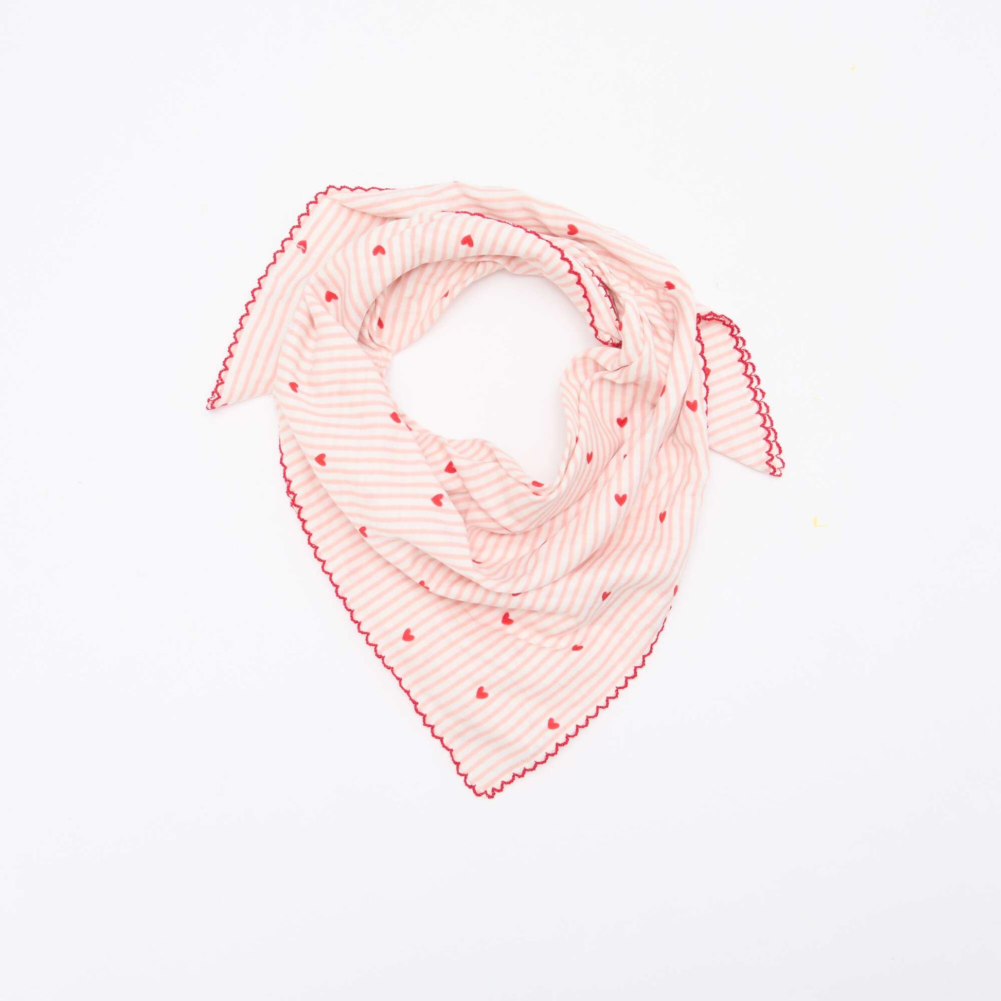 Foulard carré imprimé ROSE