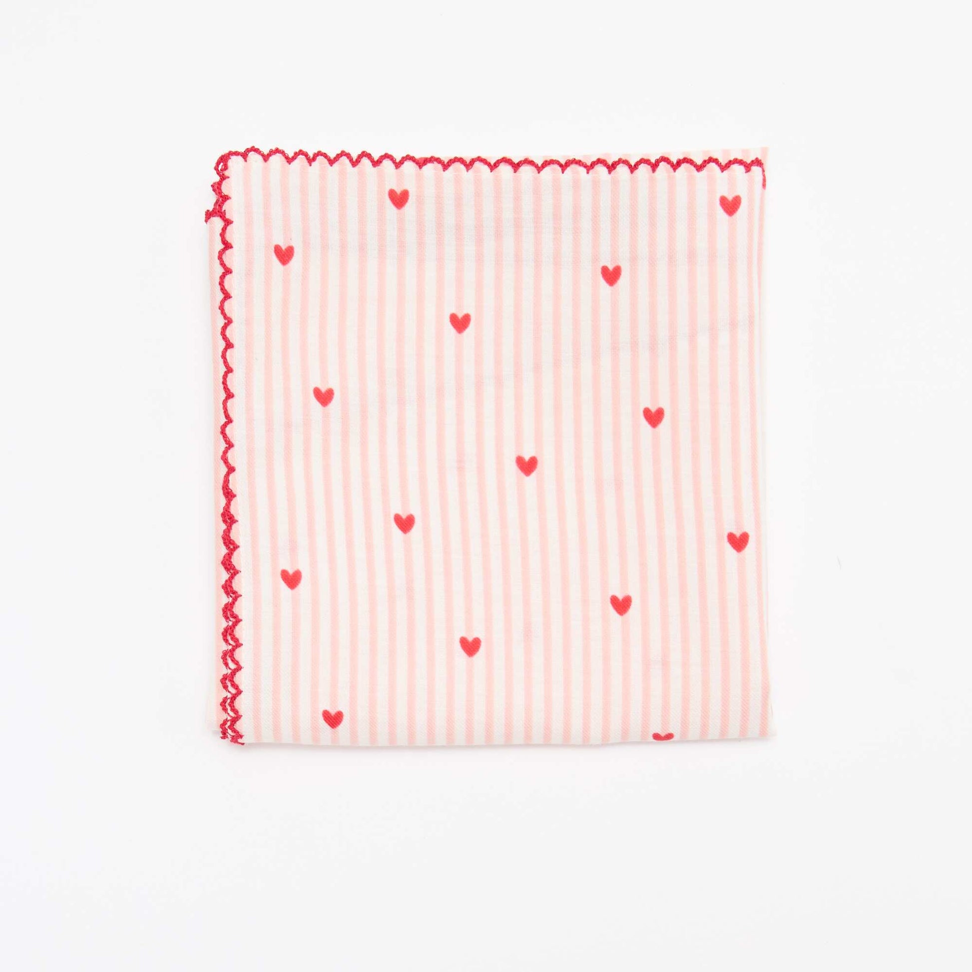 Foulard carré imprimé ROSE