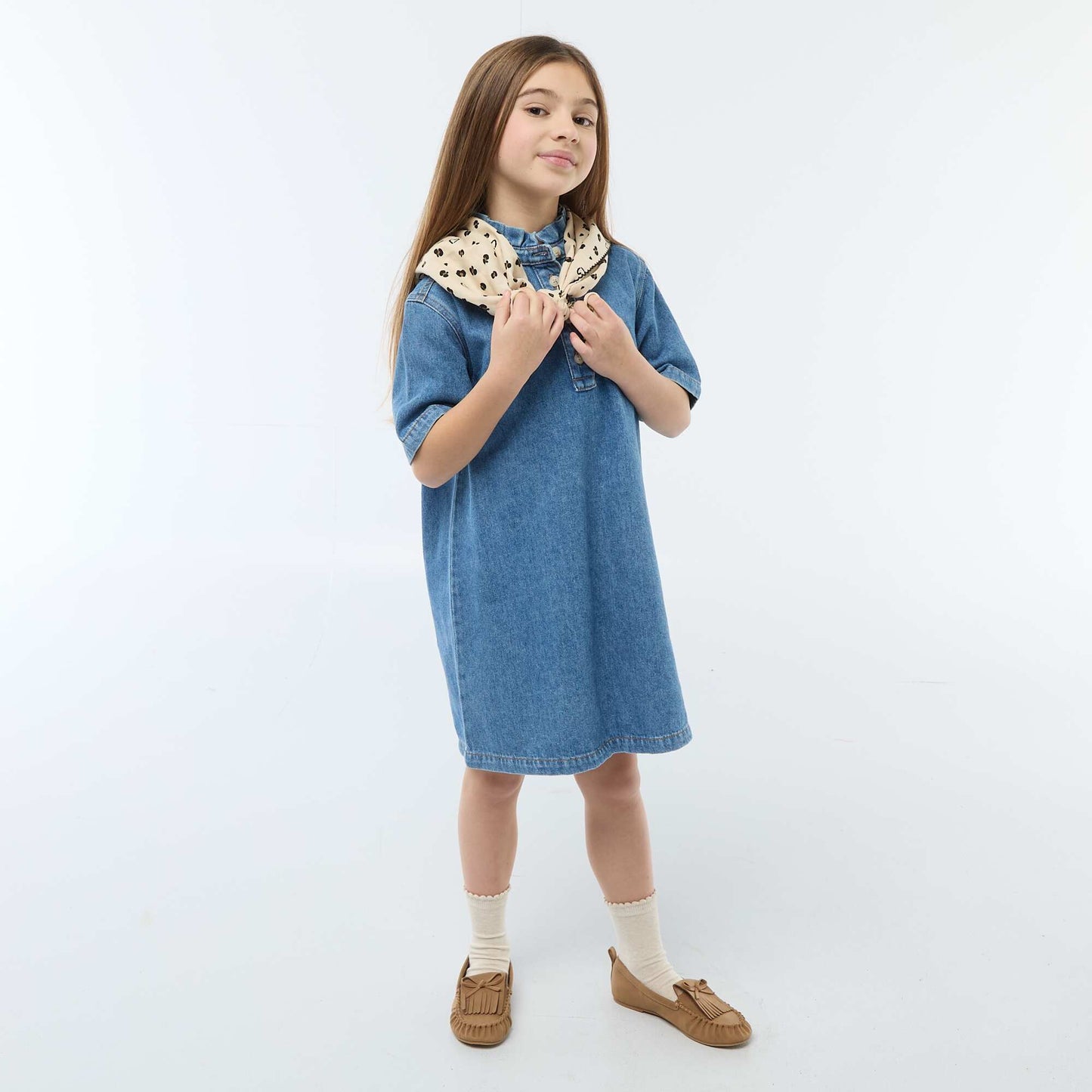 Foulard carré imprimé LéOPARD