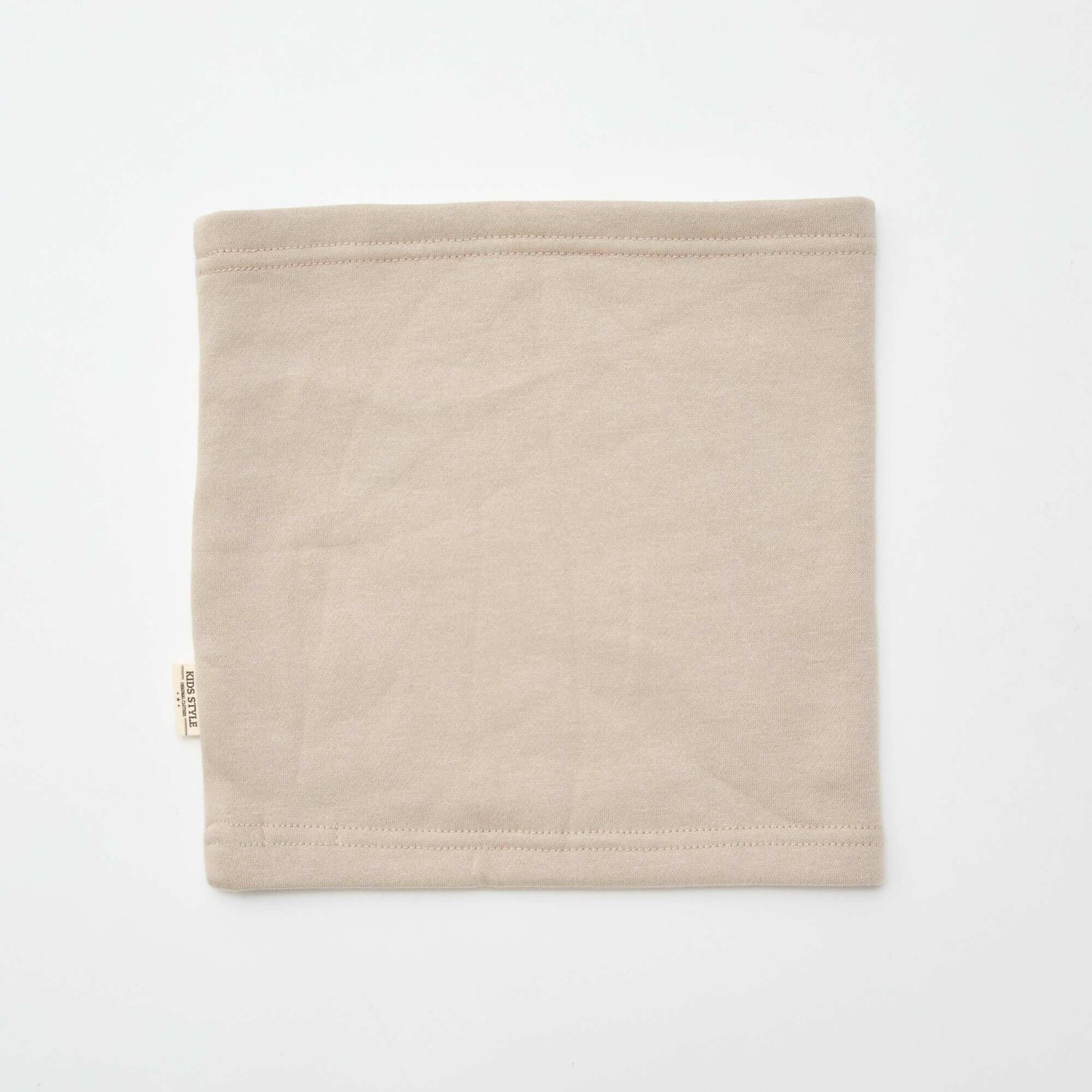 Snood uni en molleton BEIGE