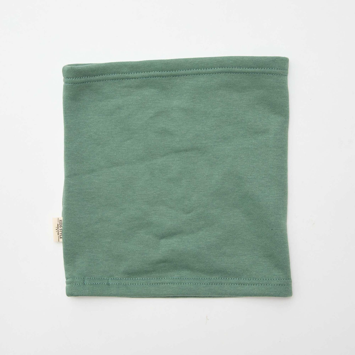 Snood uni en molleton VERT