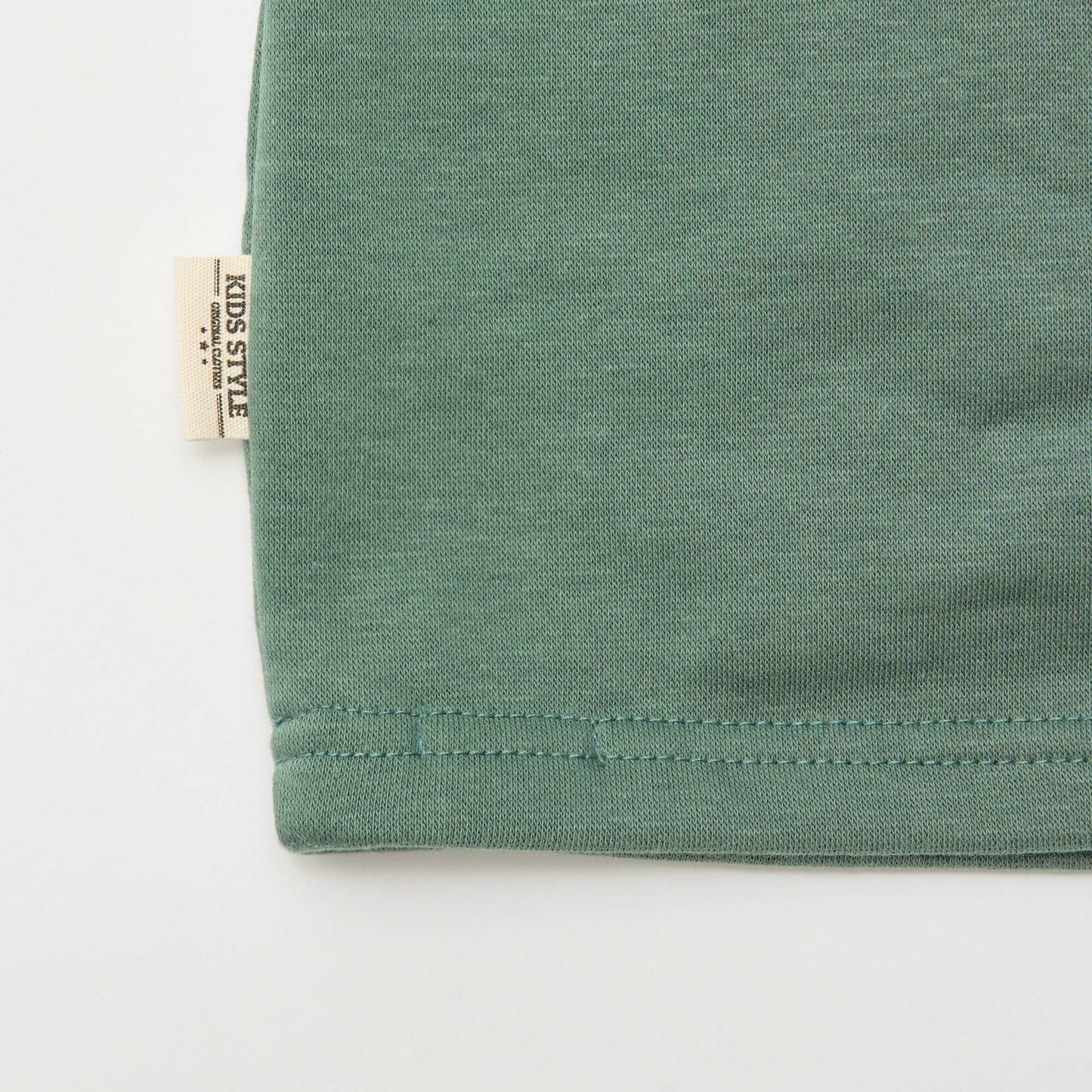 Snood uni en molleton VERT