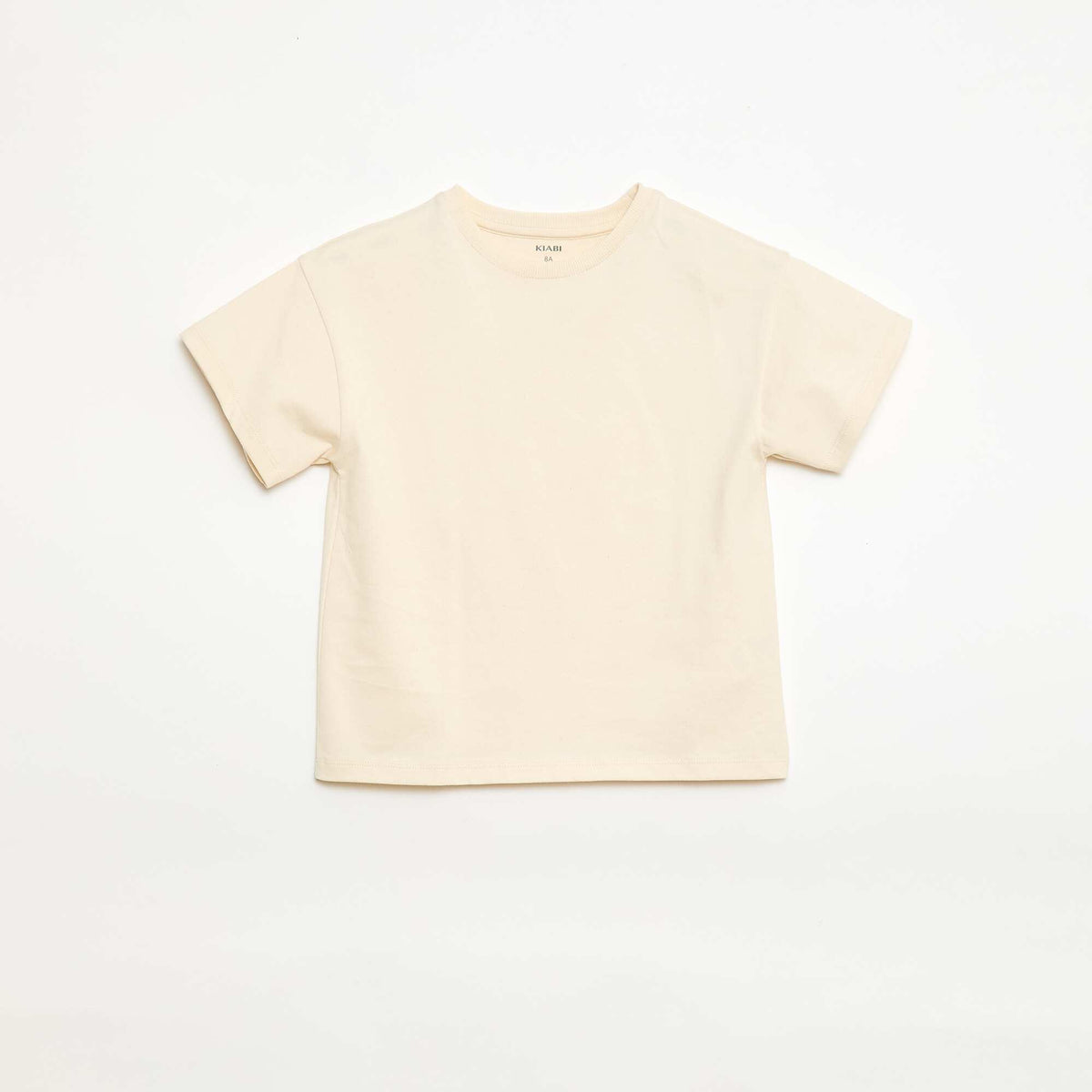 T-shirt en Tough Cotton manches courtes BEIGE
