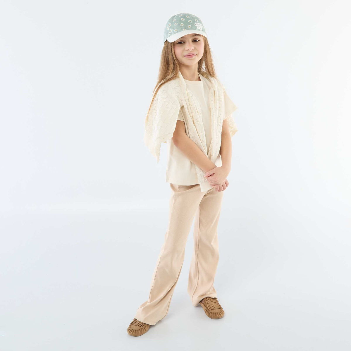 T-shirt en Tough Cotton manches courtes BEIGE