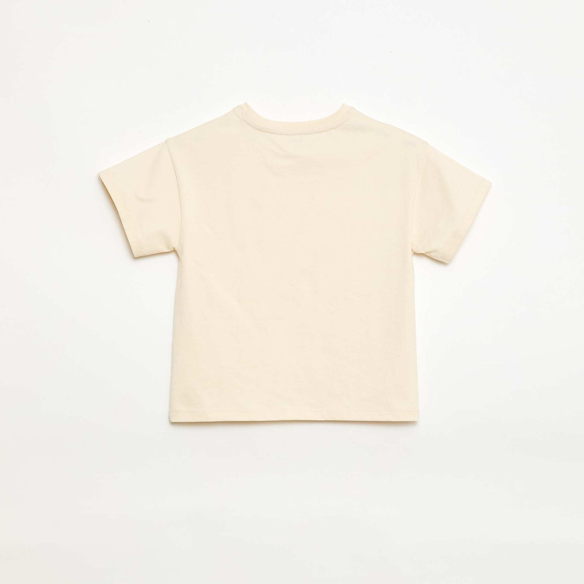 T-shirt en Tough Cotton manches courtes BEIGE