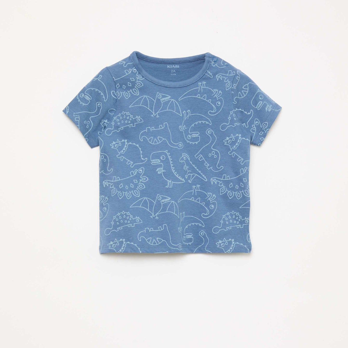 Ensemble pyjama court t-shirt + short - 2 pièces BLEU