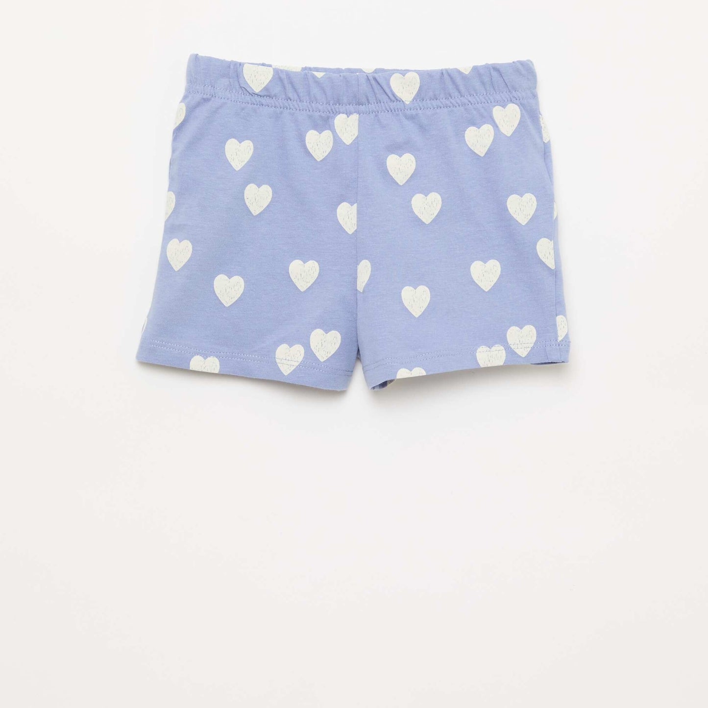 Ensemble pyjama court t-shirt + short - 2 pièces BLEU