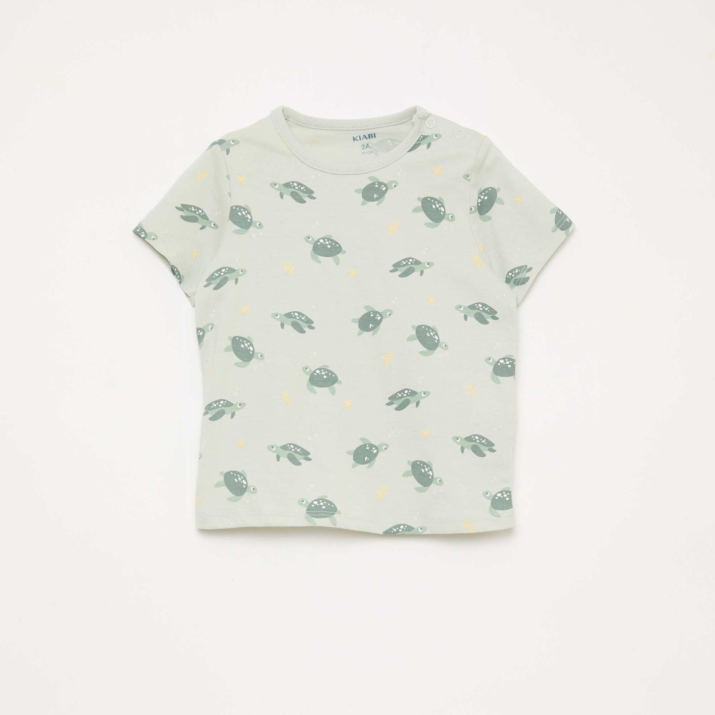 Ensemble pyjama court t-shirt + short - 2 pièces VERT