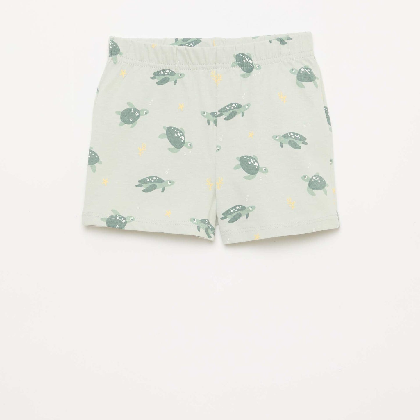 Ensemble pyjama court t-shirt + short - 2 pièces VERT