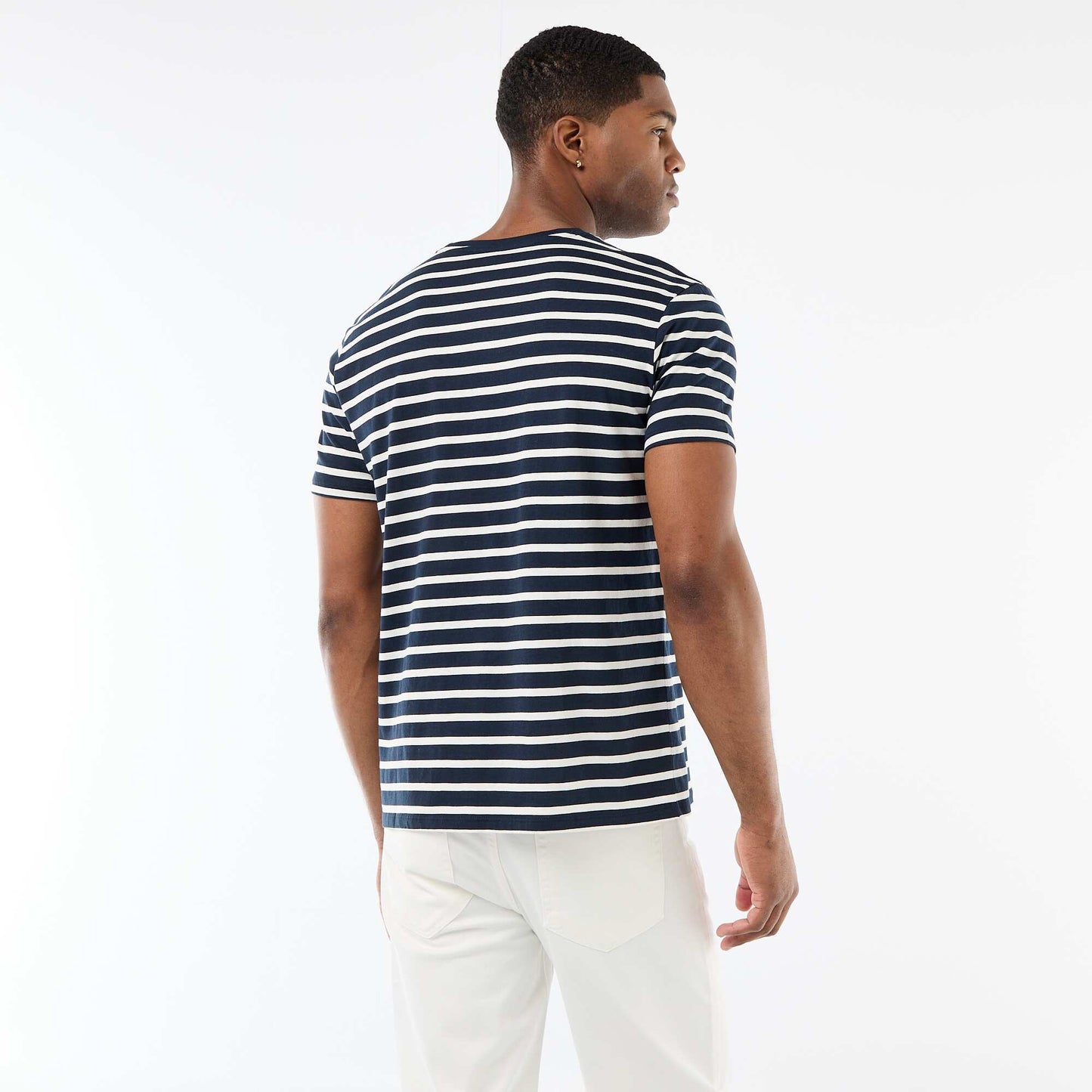 T-shirt marinière BLEU