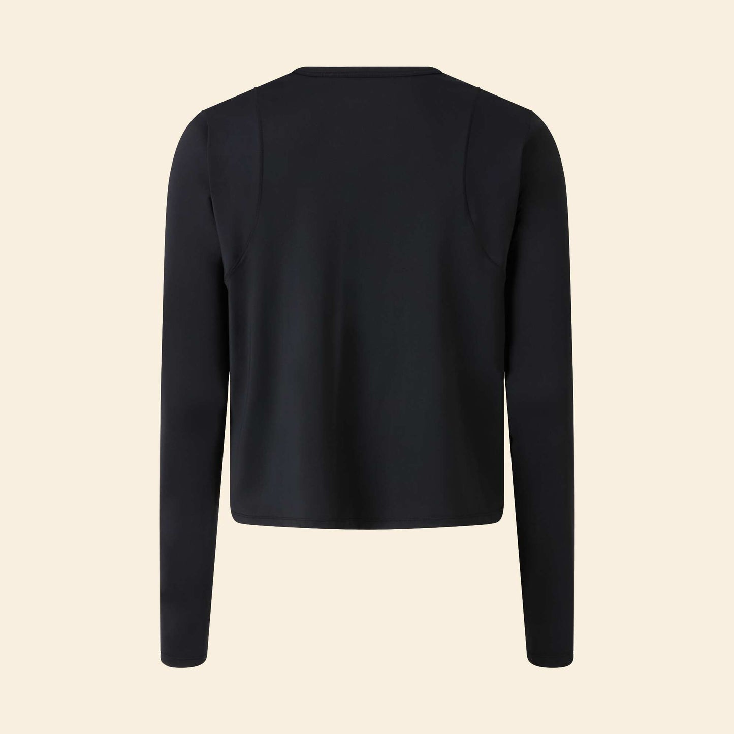 Tee-shirt long fluide NOIR