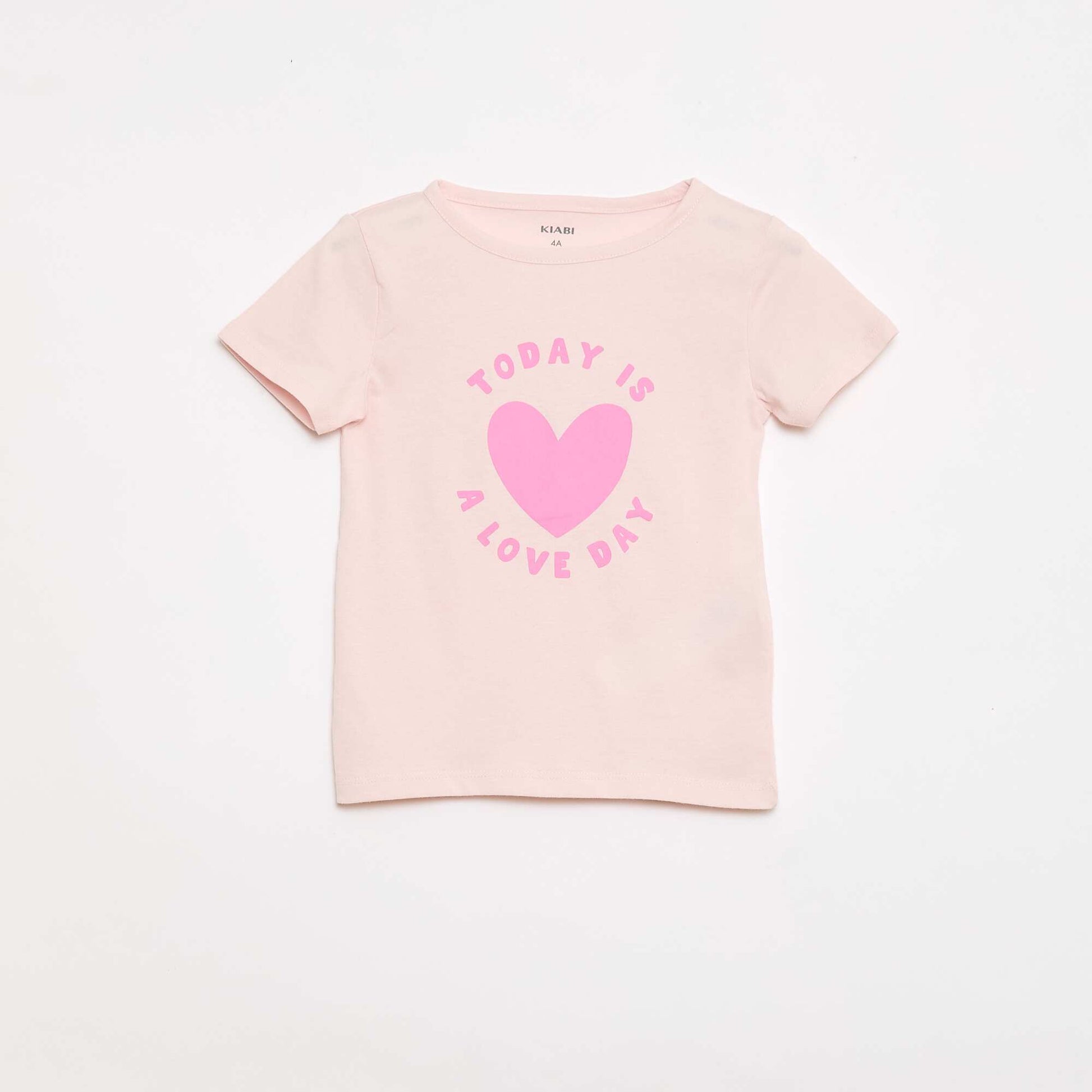 Ensemble de pyjama t-shirt + short - 2 pièces ROSE