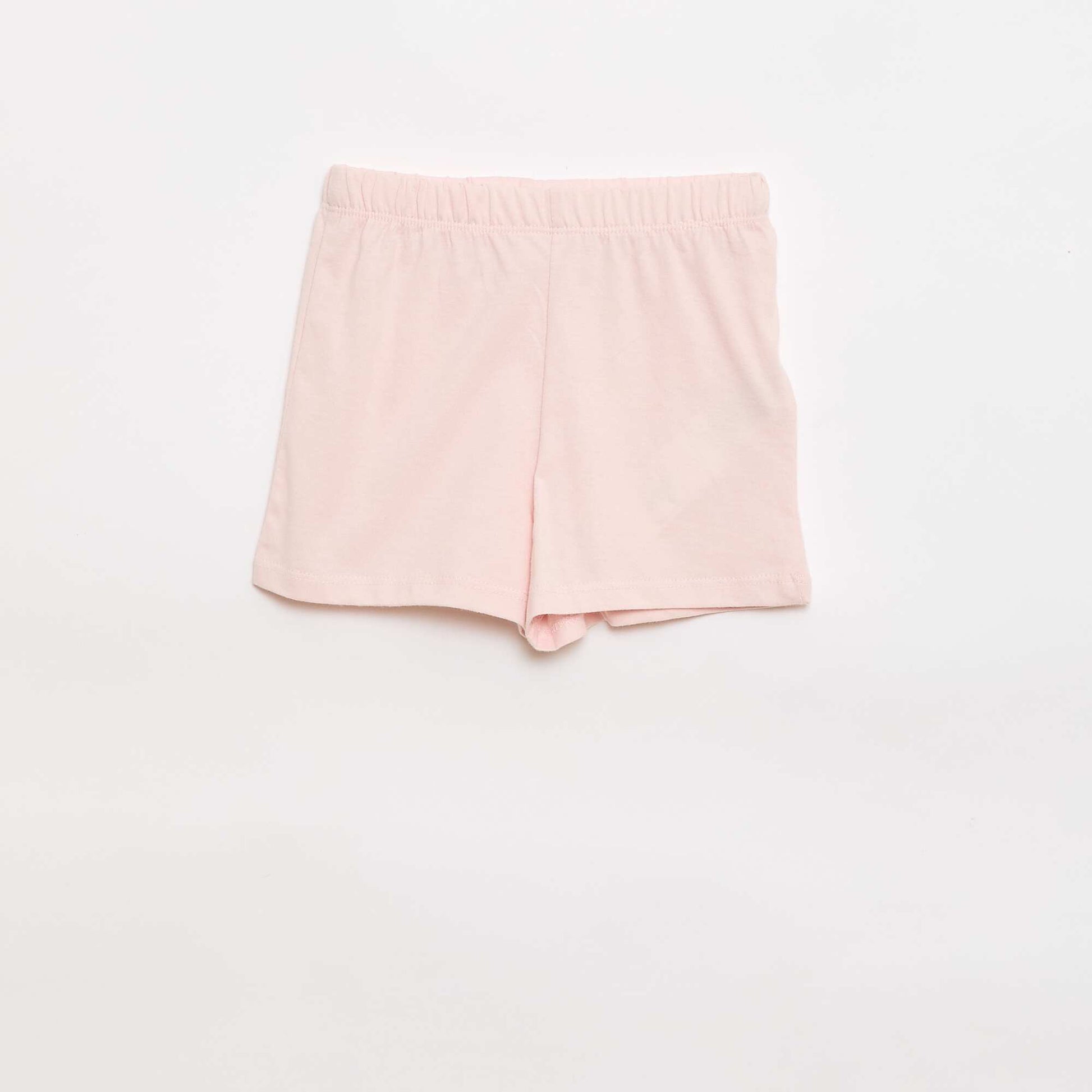 Ensemble de pyjama t-shirt + short - 2 pièces ROSE