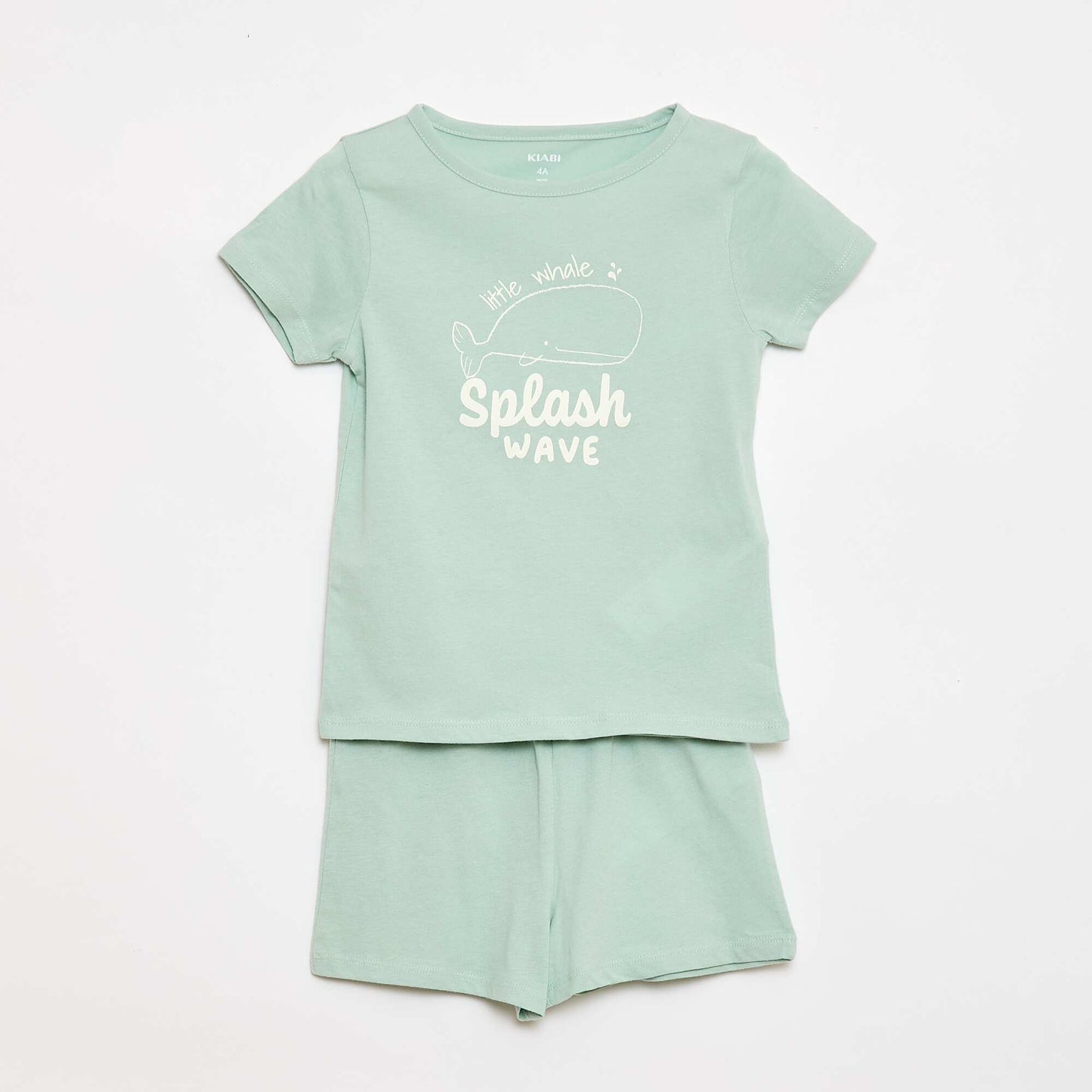 Ensemble de pyjama t-shirt + short - 2 pièces BLEU