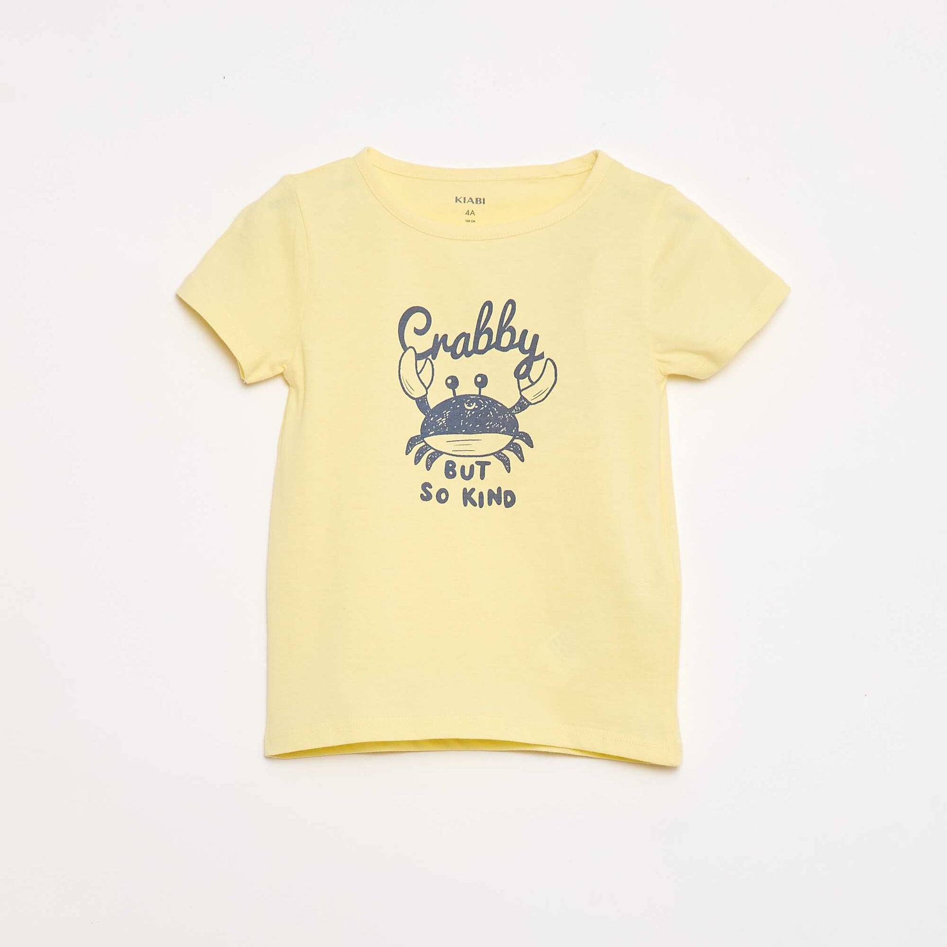 Ensemble de pyjama t-shirt + short - 2 pièces JAUNE