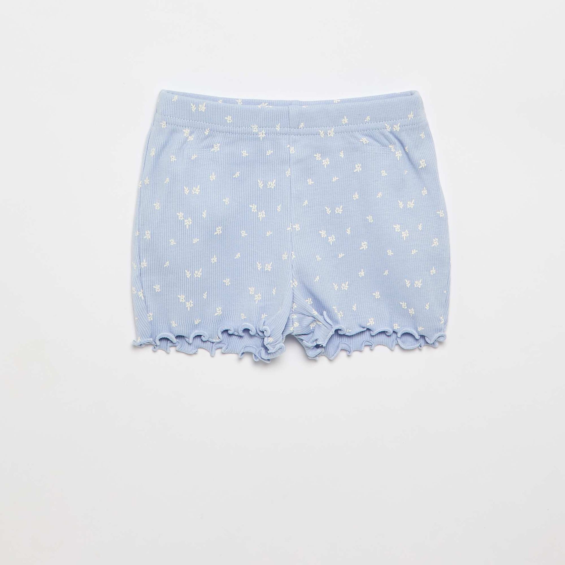 Ensemble de pyjama court t-shirt + short - 2 pièces BLEU