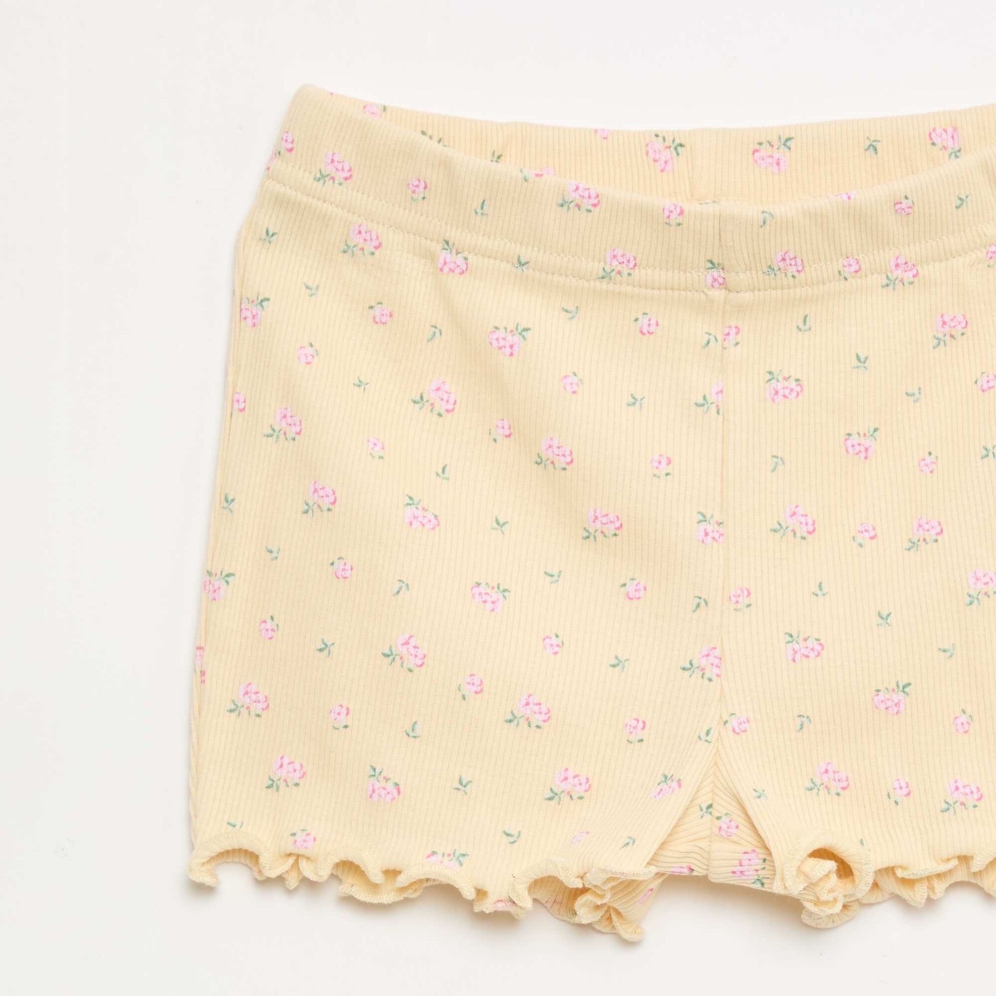 Ensemble de pyjama court t-shirt + short - 2 pièces BEIGE