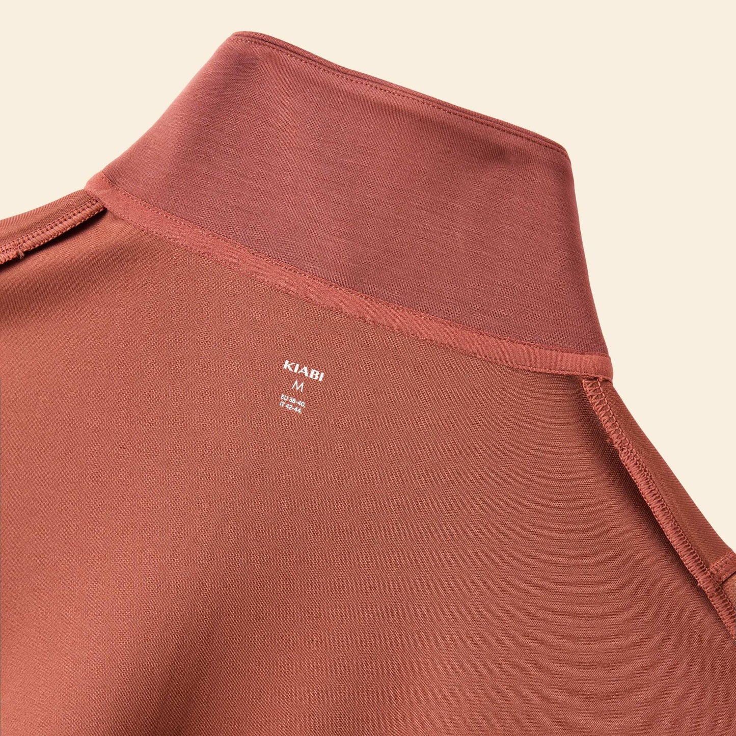 Veste de sport col camionneur MARRON