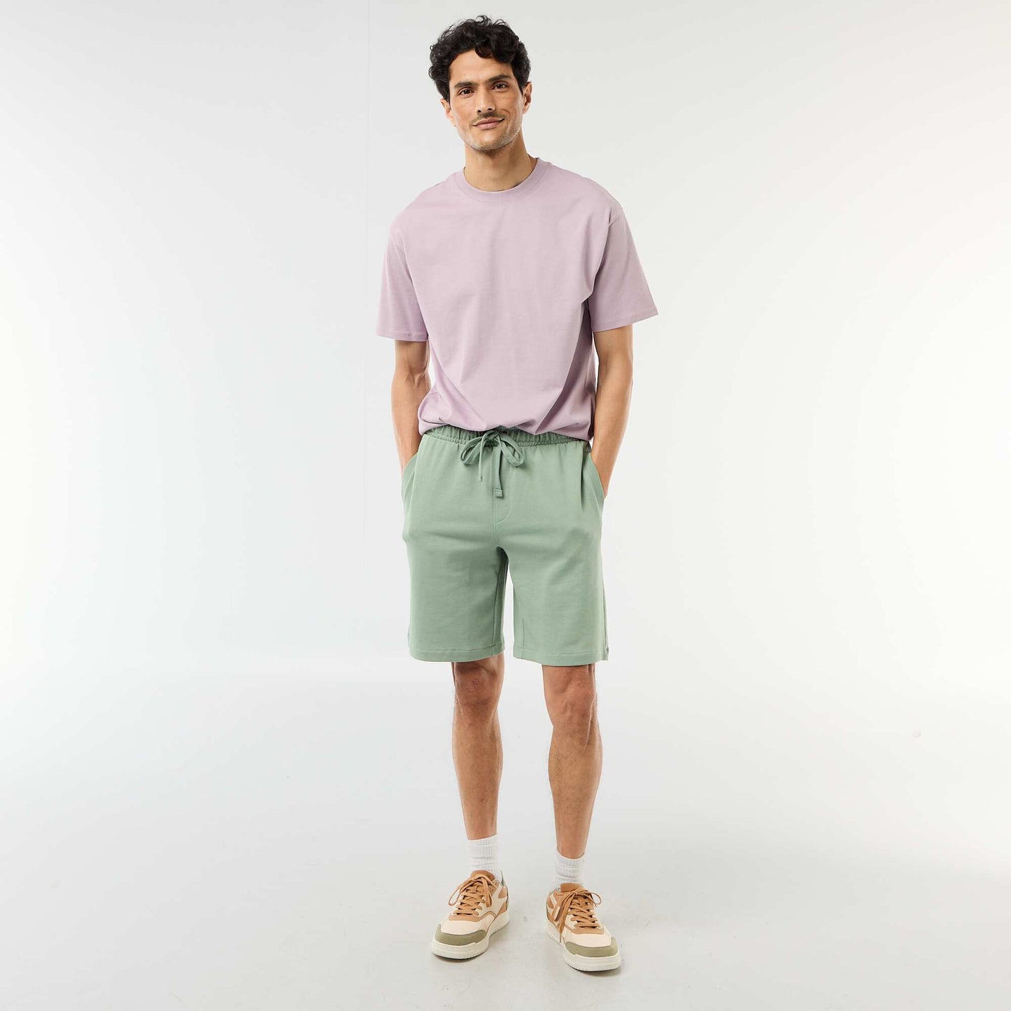 Tee-shirt uni confort fit / oversize VIOLET
