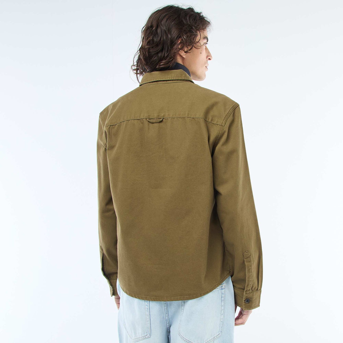Surchemise en coton VERT
