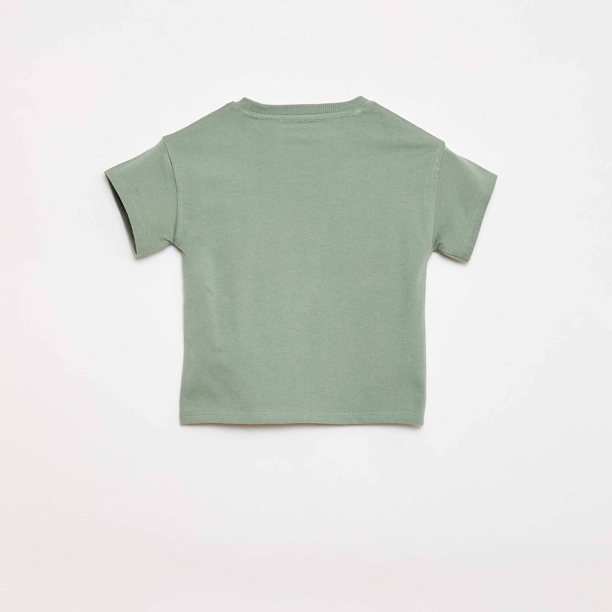 Ensemble 2 pièces en coton  T-shirt + short VERT