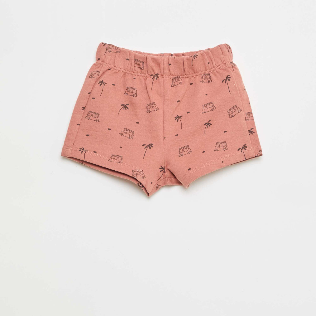 Ensemble 2 pièces en coton  T-shirt + short BEIGE