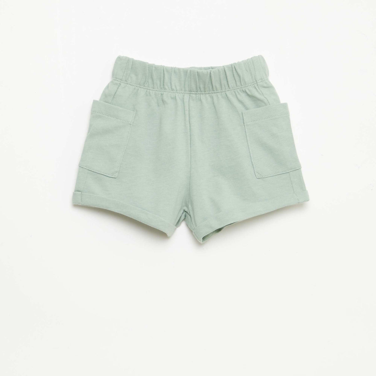 Ensemble 2 pièces short + T-shirt BLANC
