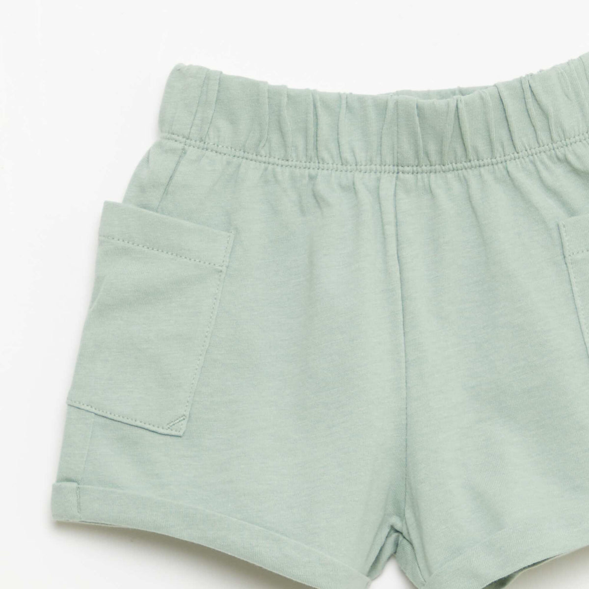 Ensemble 2 pièces short + T-shirt BLANC