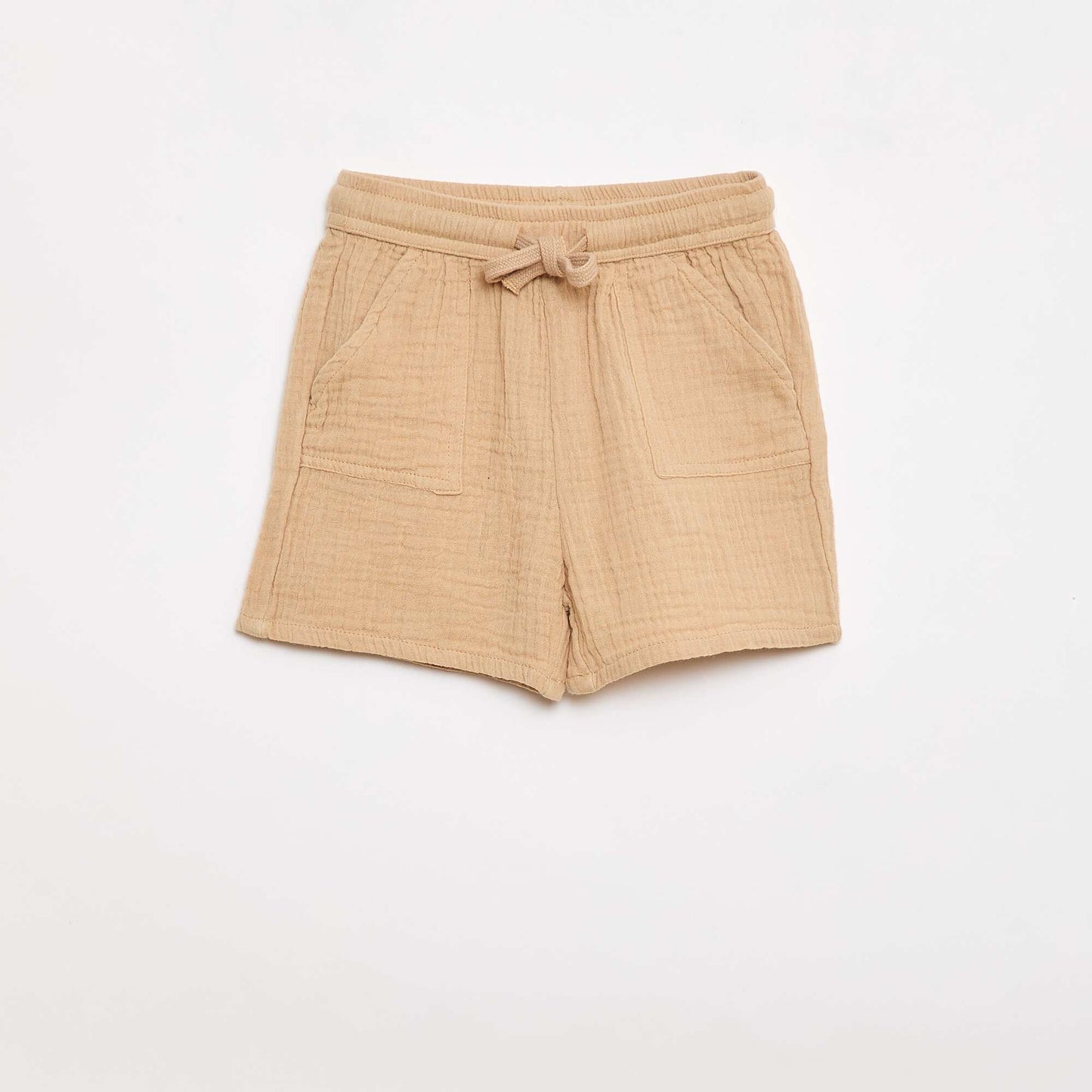 Ensemble deux pièces chemise + short BEIGE