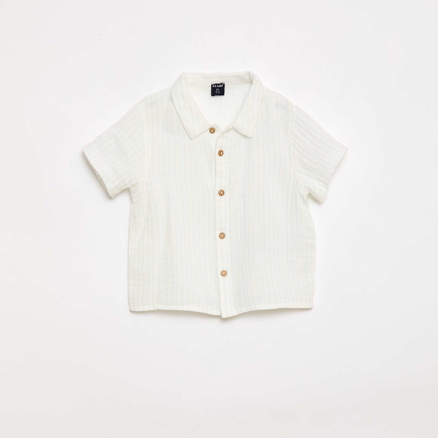 Ensemble deux pièces chemise + short BLANC