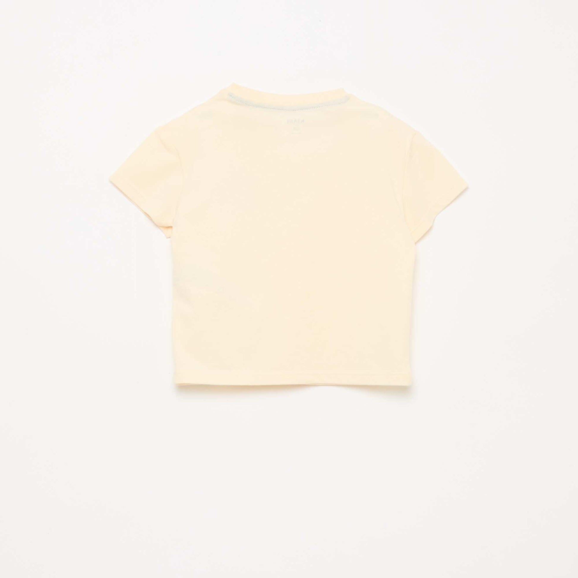 Ensemble t-shirt + pantalon en denim - 2 pièces BLEU