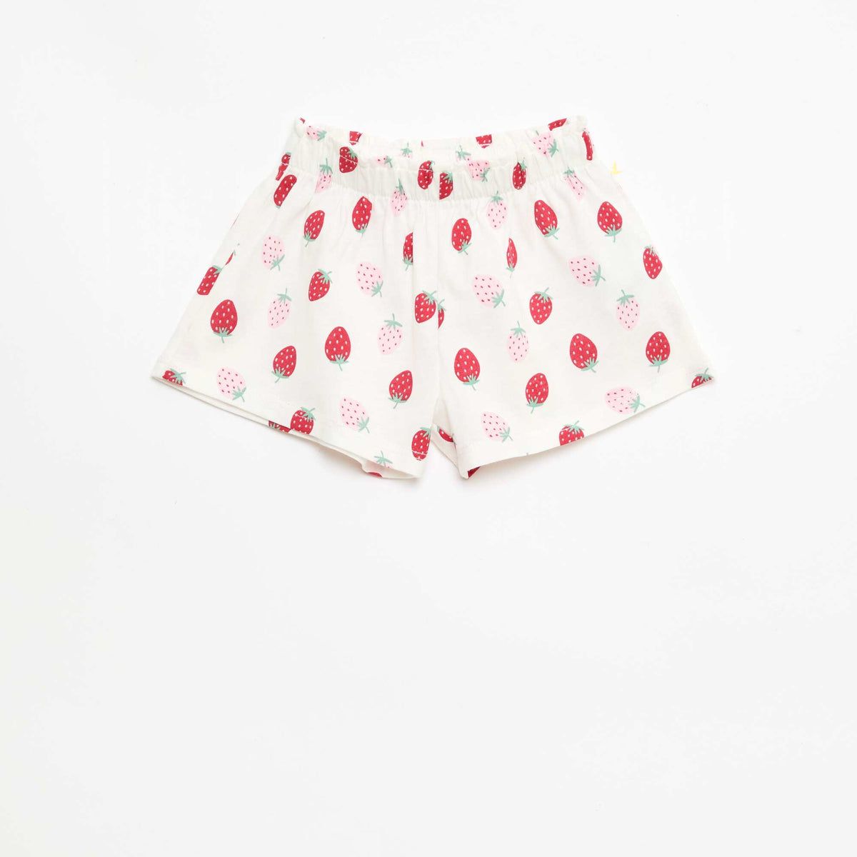 Ensemble T-shirt + short BLANC