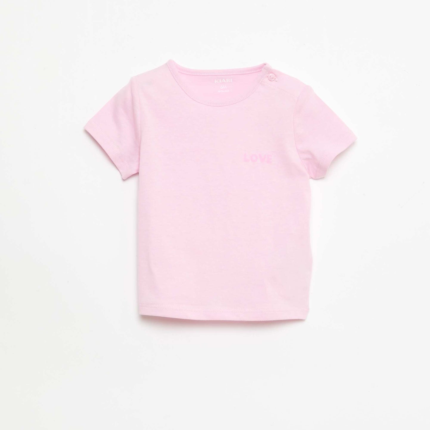 Ensemble T-shirt + short ROSE