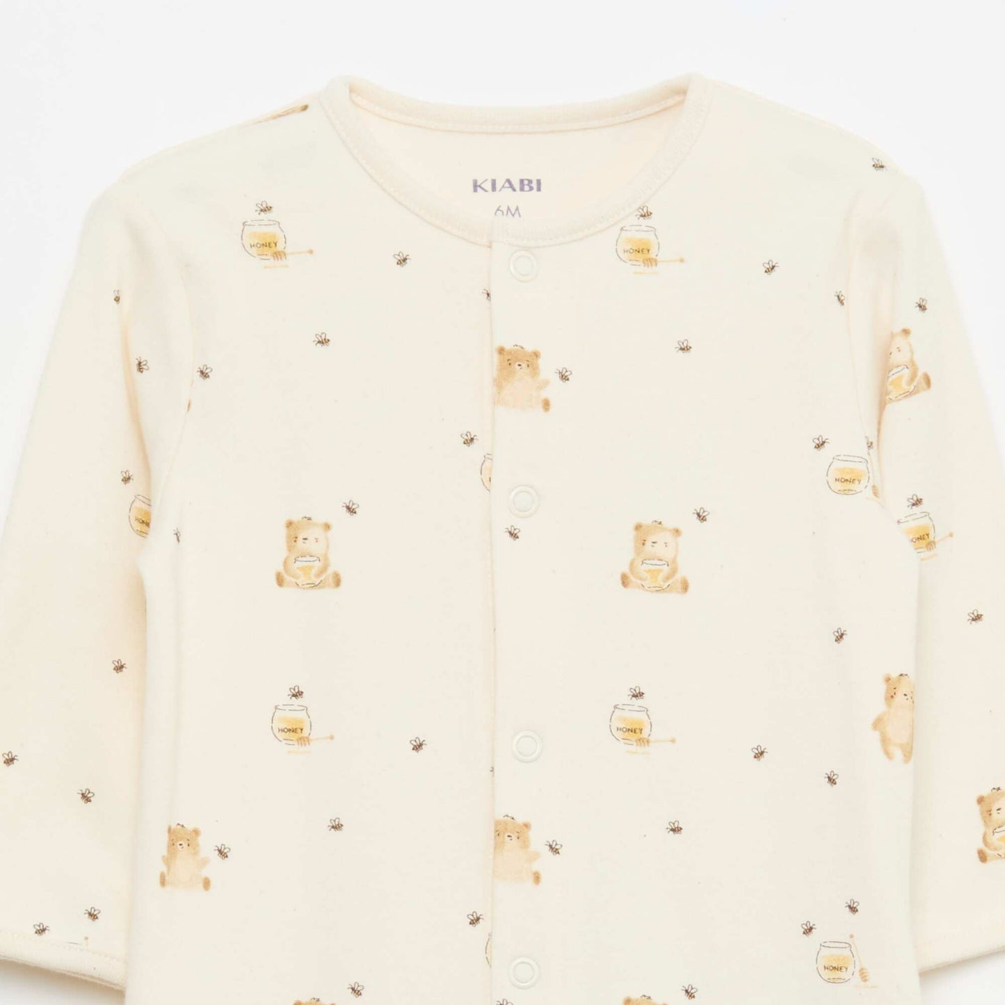 Lot de pyjamas dors biens avec pieds BLANC