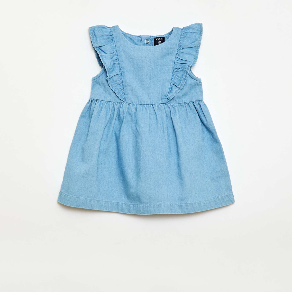 Ensemble robe + culotte en denim - 2 pièces BLEU