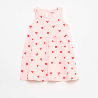 Robe sans manches à message ROSE