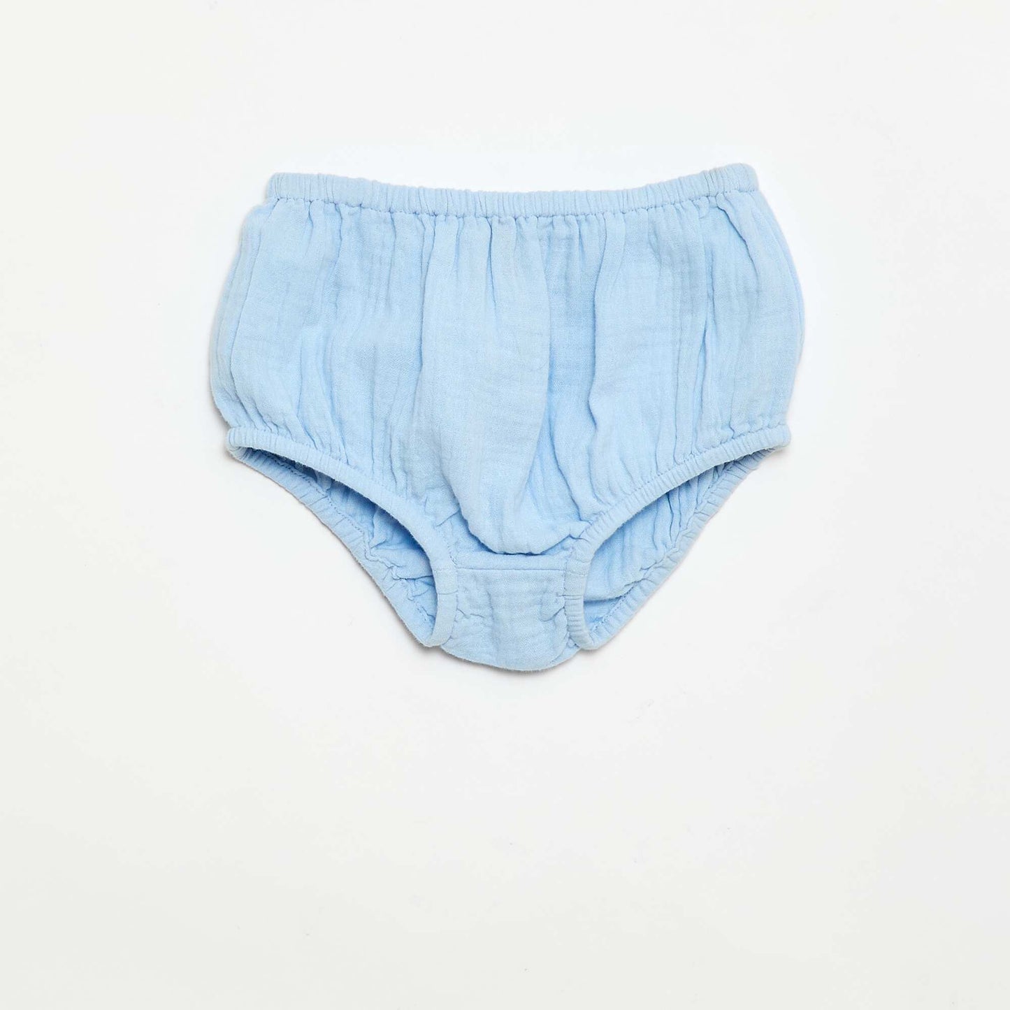 Ensemble 2 pièces - Robe à manches courtes + culotte BLEU