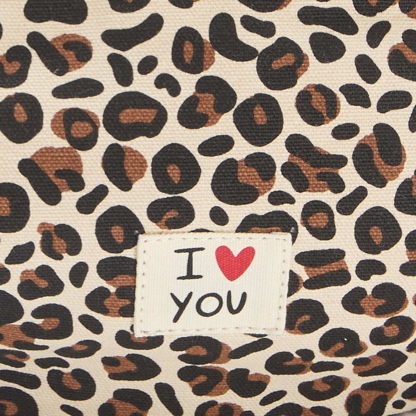 Sac Banane imprimé léopard 'Agathe Sorlet x Kiabi' - Saint-Valentin BLANC