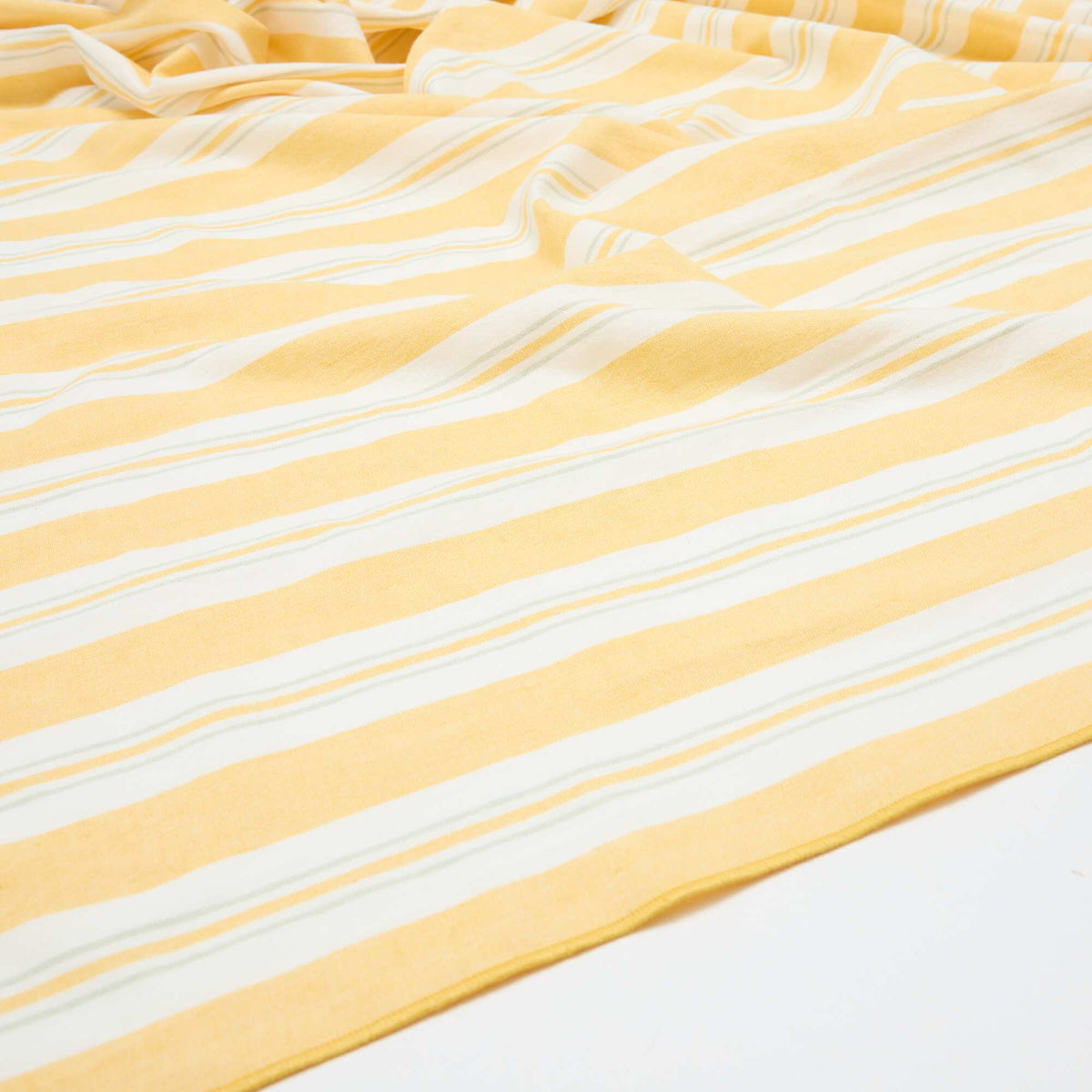 Nappe imprimée à carreaux JAUNE