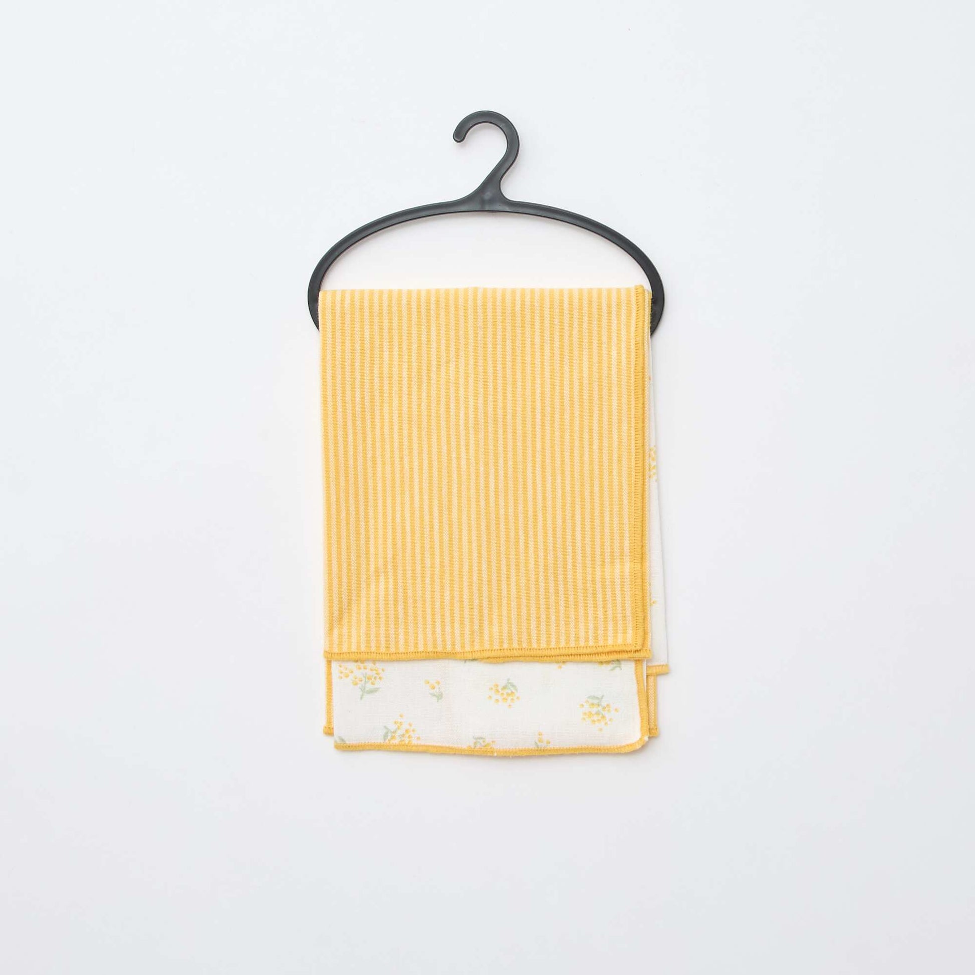 Lot de 2 serviettes de table JAUNE