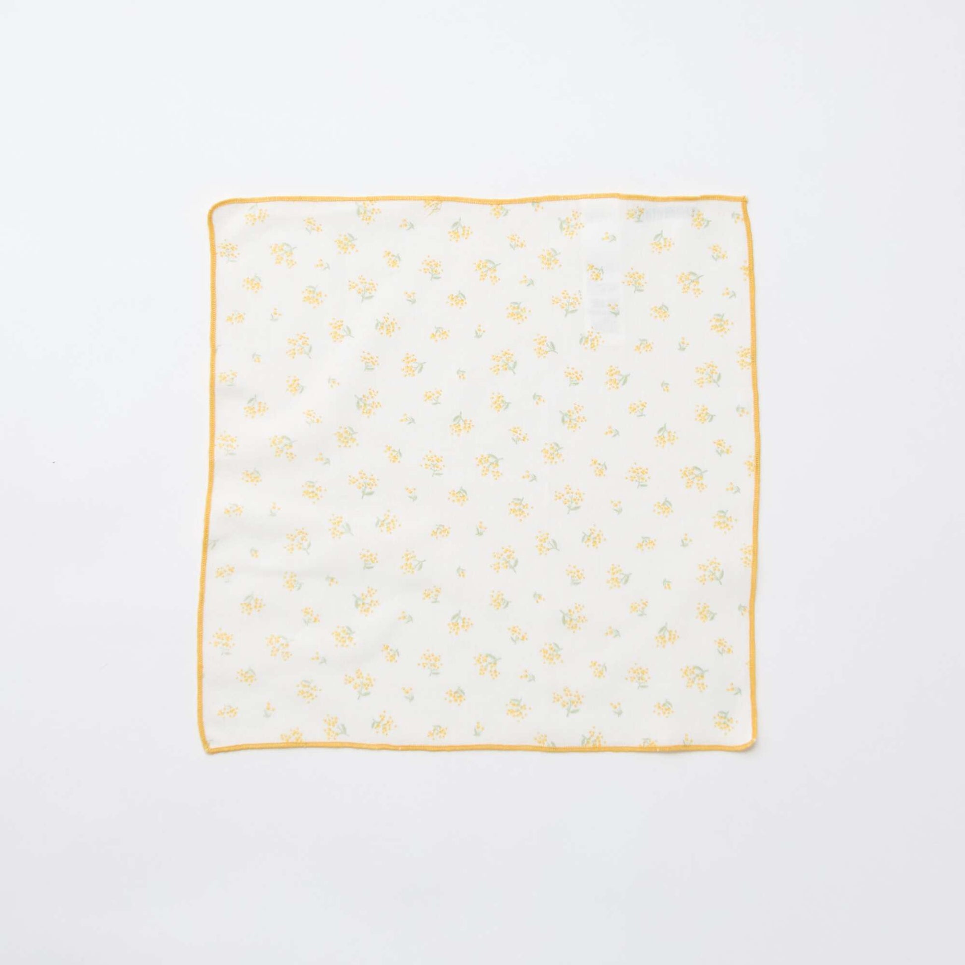 Lot de 2 serviettes de table JAUNE