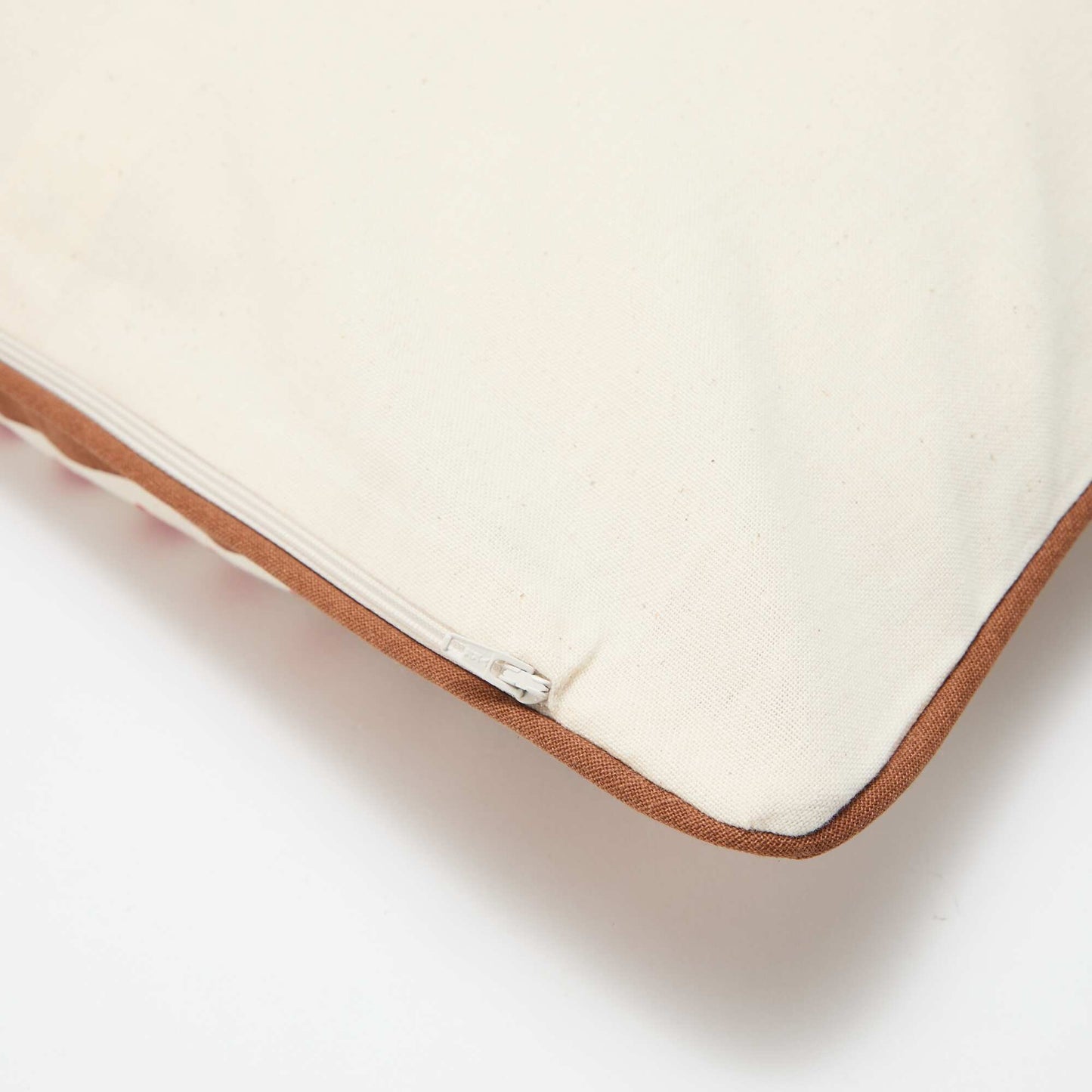 Housse de coussin léopard Agathe Sorlet x Kiabi - 45 x 45 cm BLANC