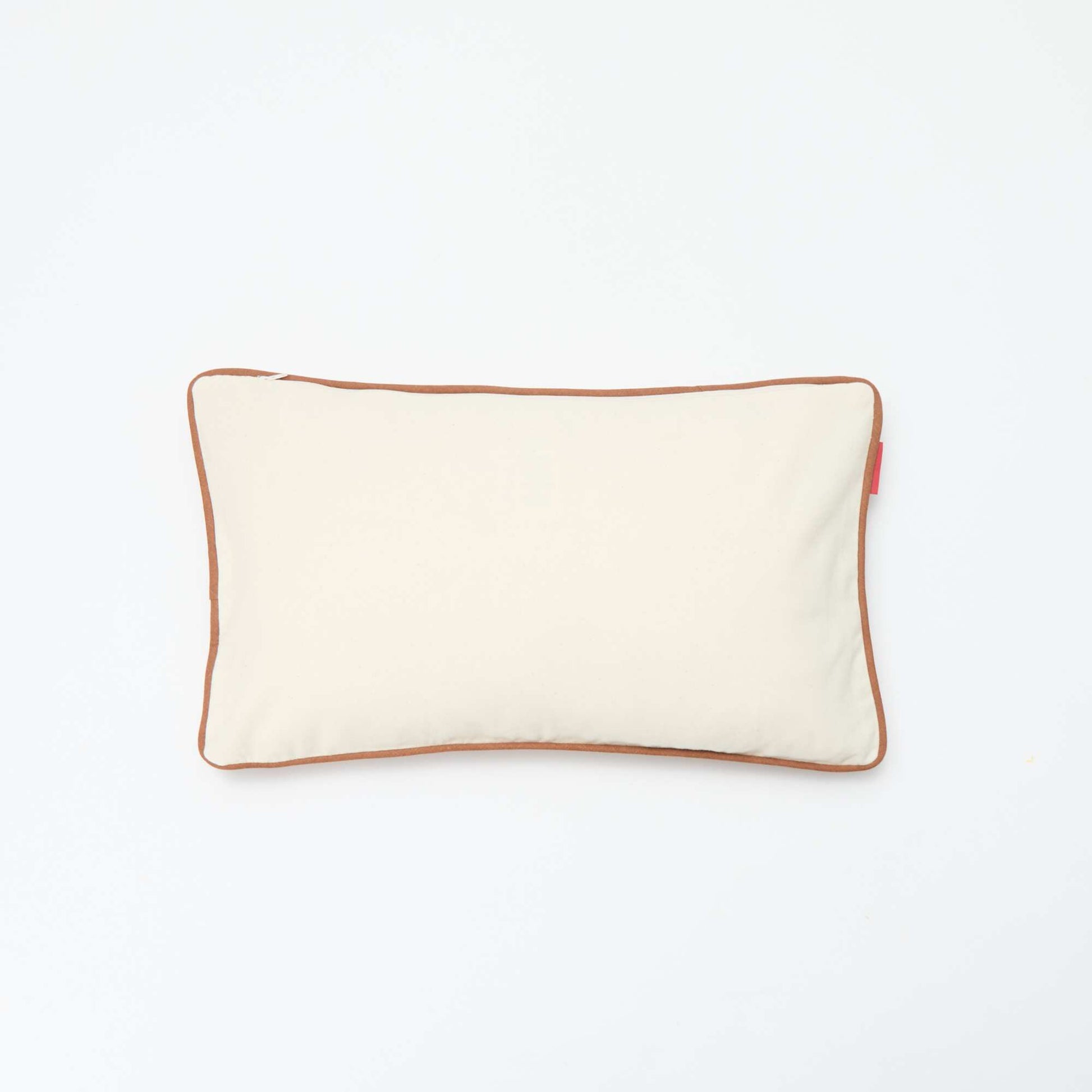 Housse de coussin léopard Agathe Sorlet x Kiabi - 30 x 50 cm BLANC
