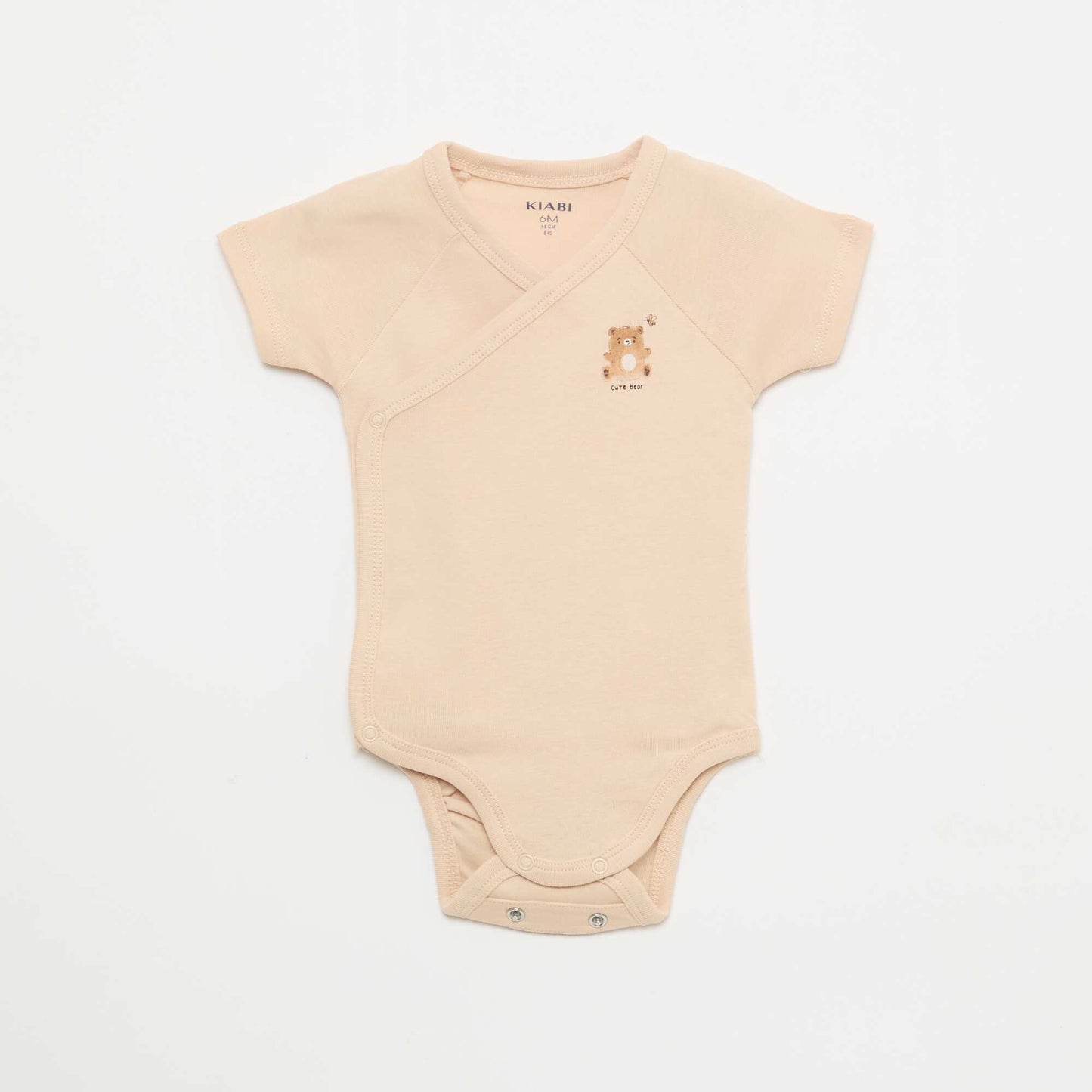 Lot de 3 bodies évolutifs à manches courtes PêCHE