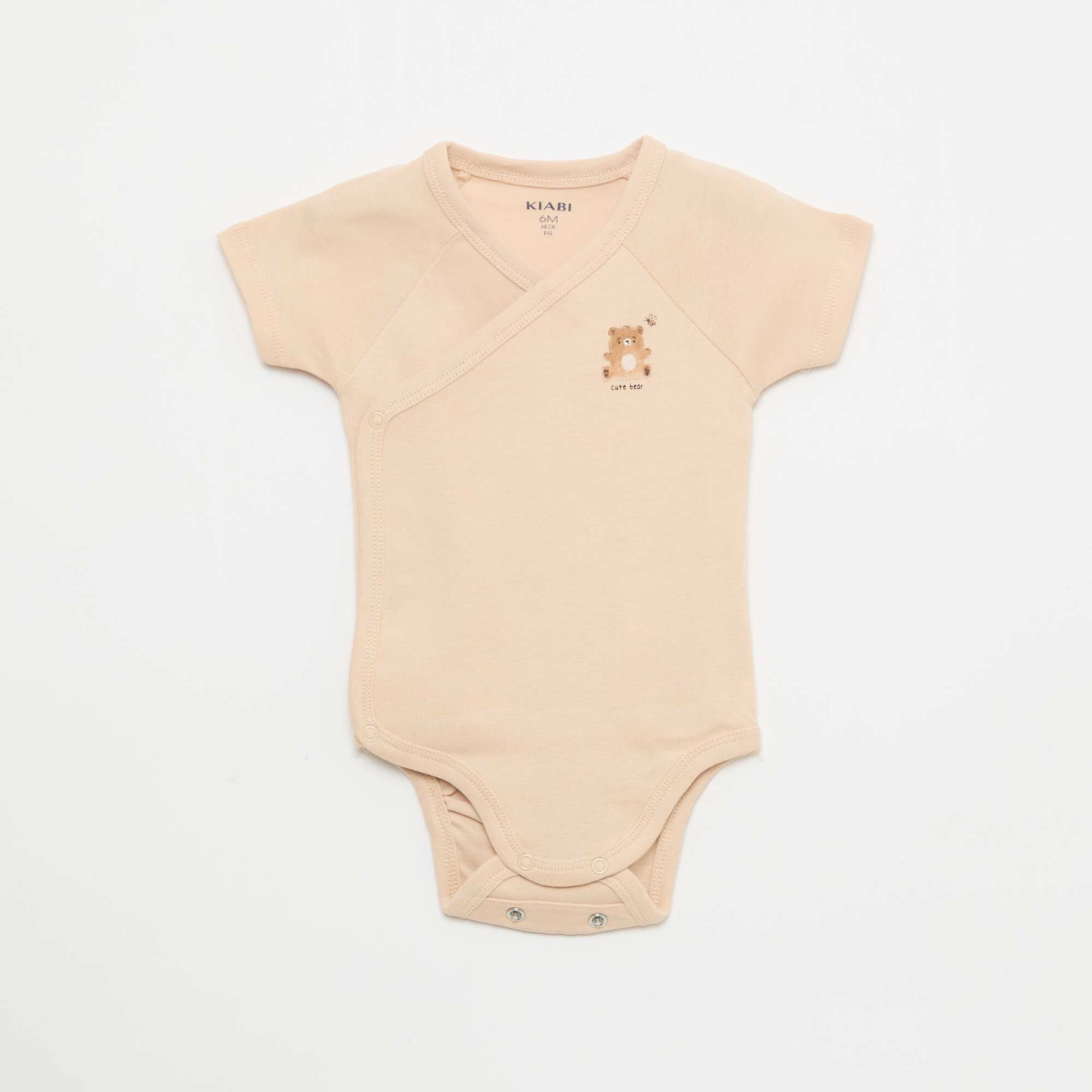 Lot de 3 bodies évolutifs à manches courtes PêCHE